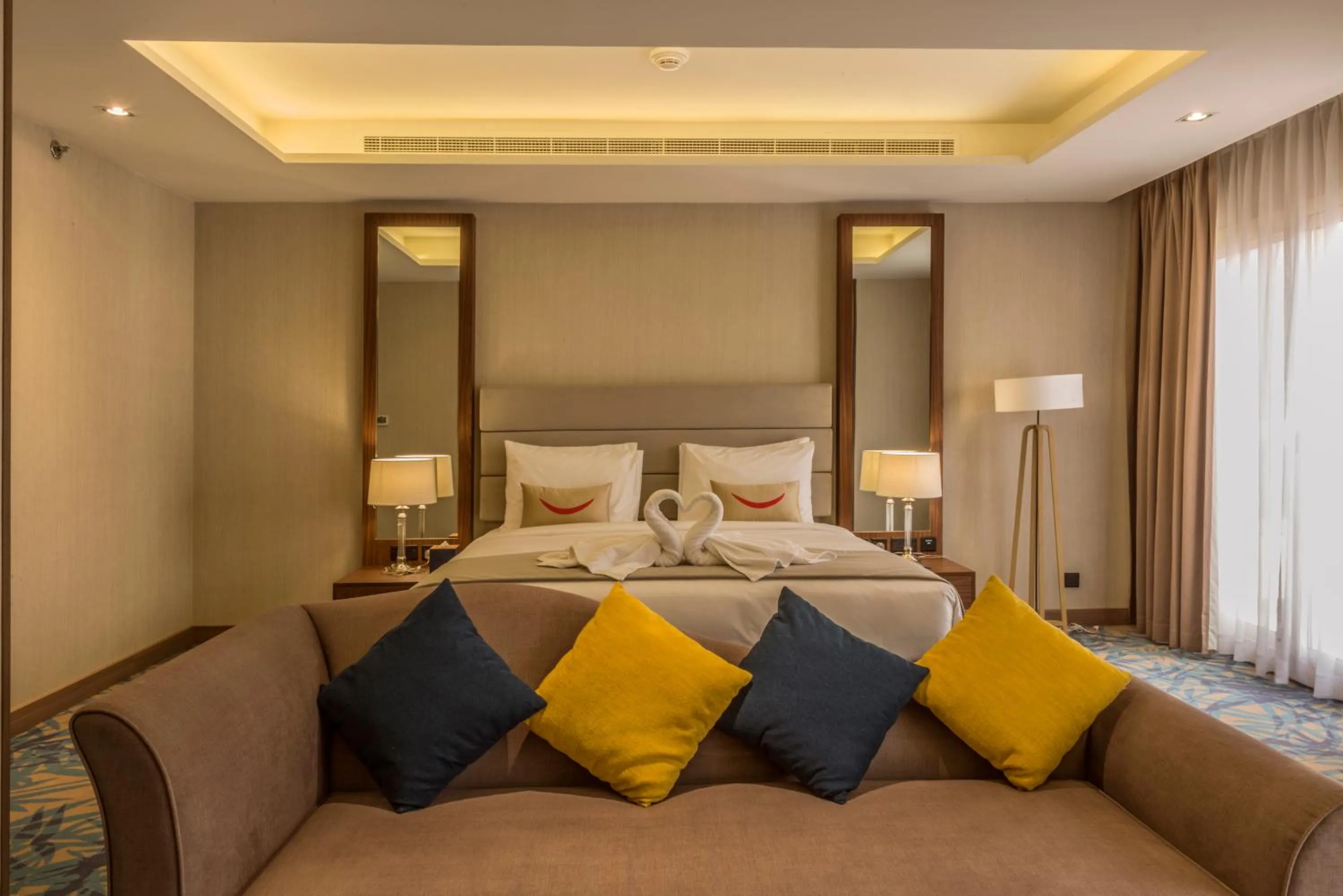 Bedroom, Bed in MENA Plaza Hotel Albarsha At The Mall