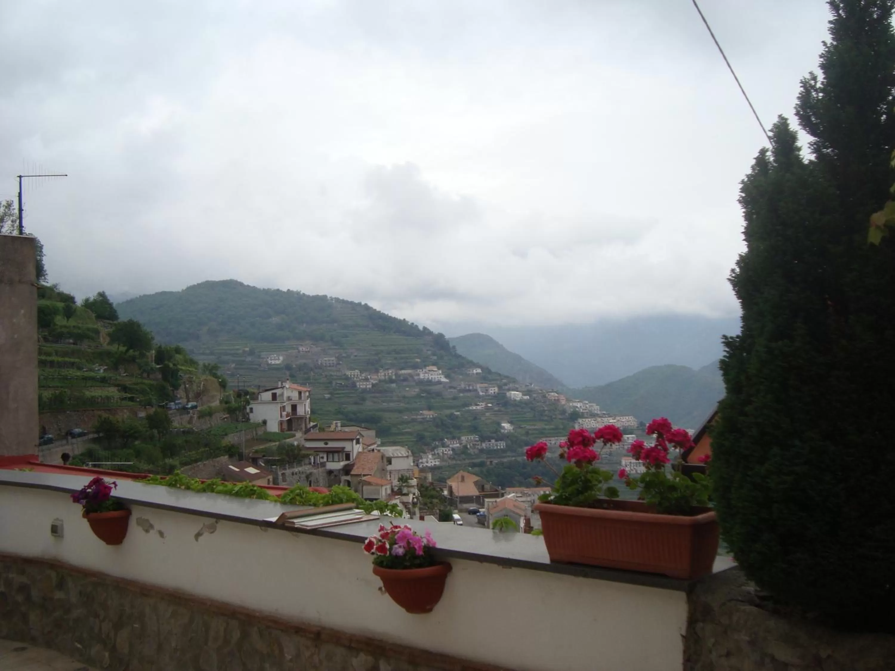 Mountain view in B&B Oliva