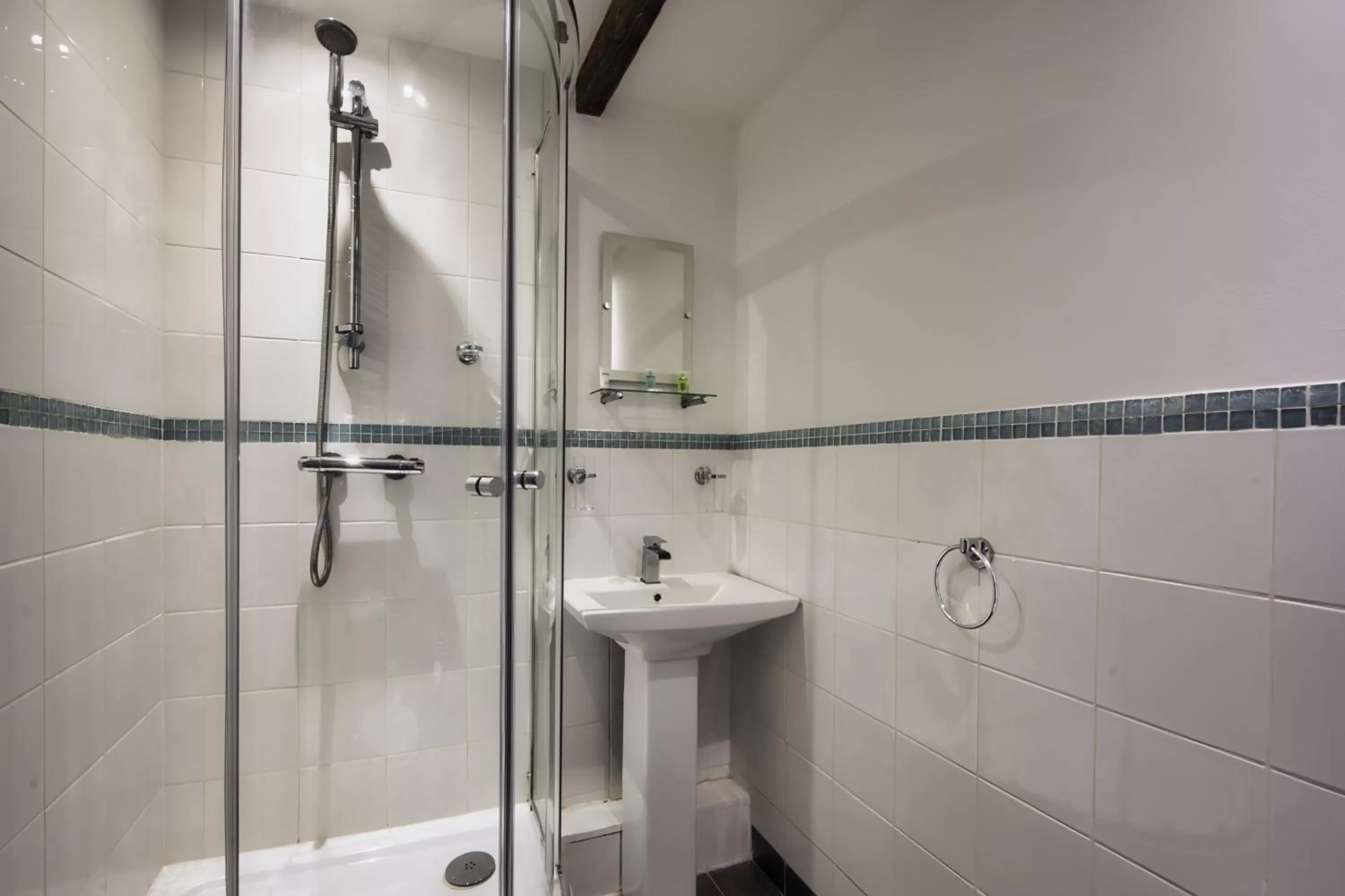 Shower in The New Rushcart Inn & Country Dining