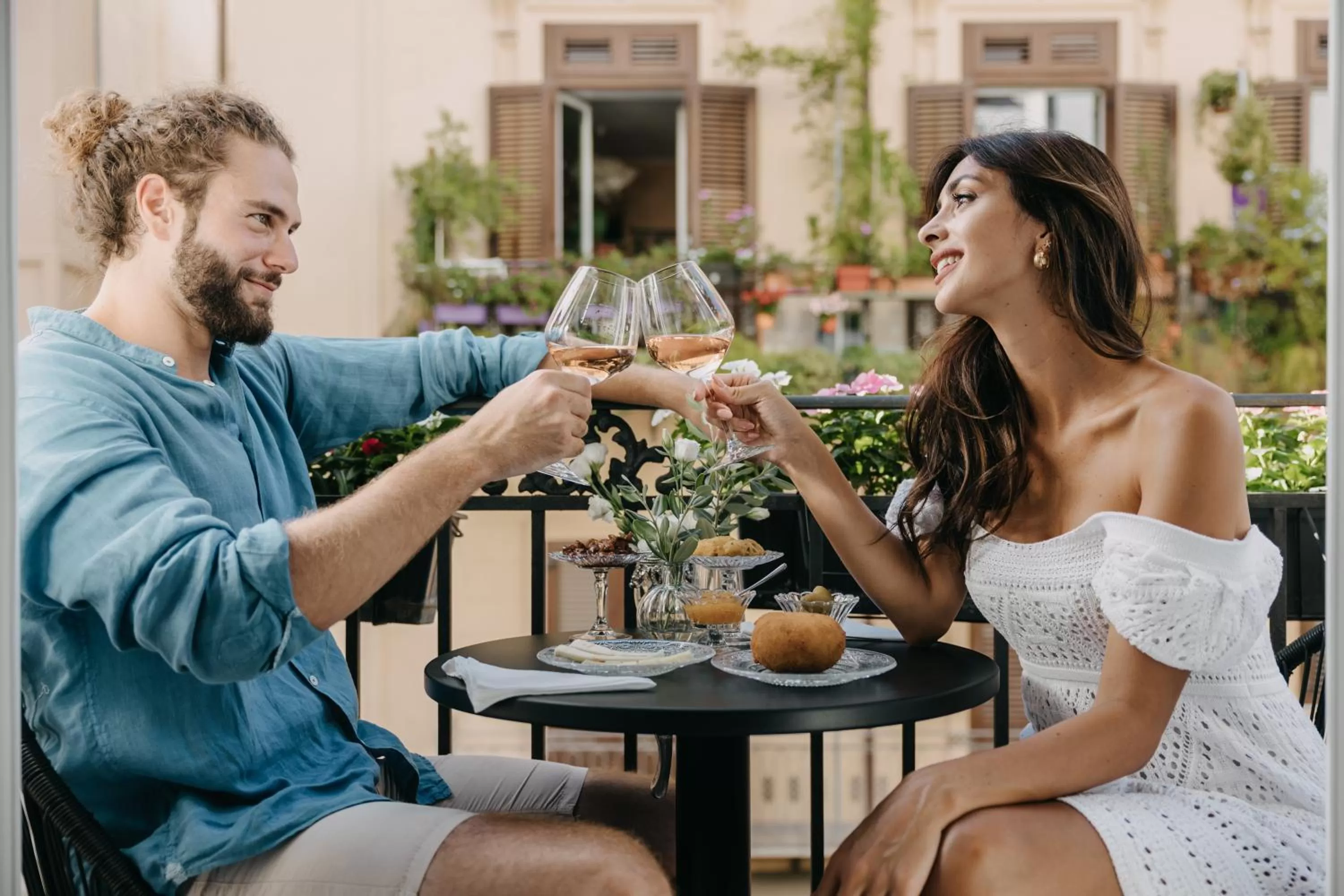 People in Palazzo Natoli Boutique Hotel