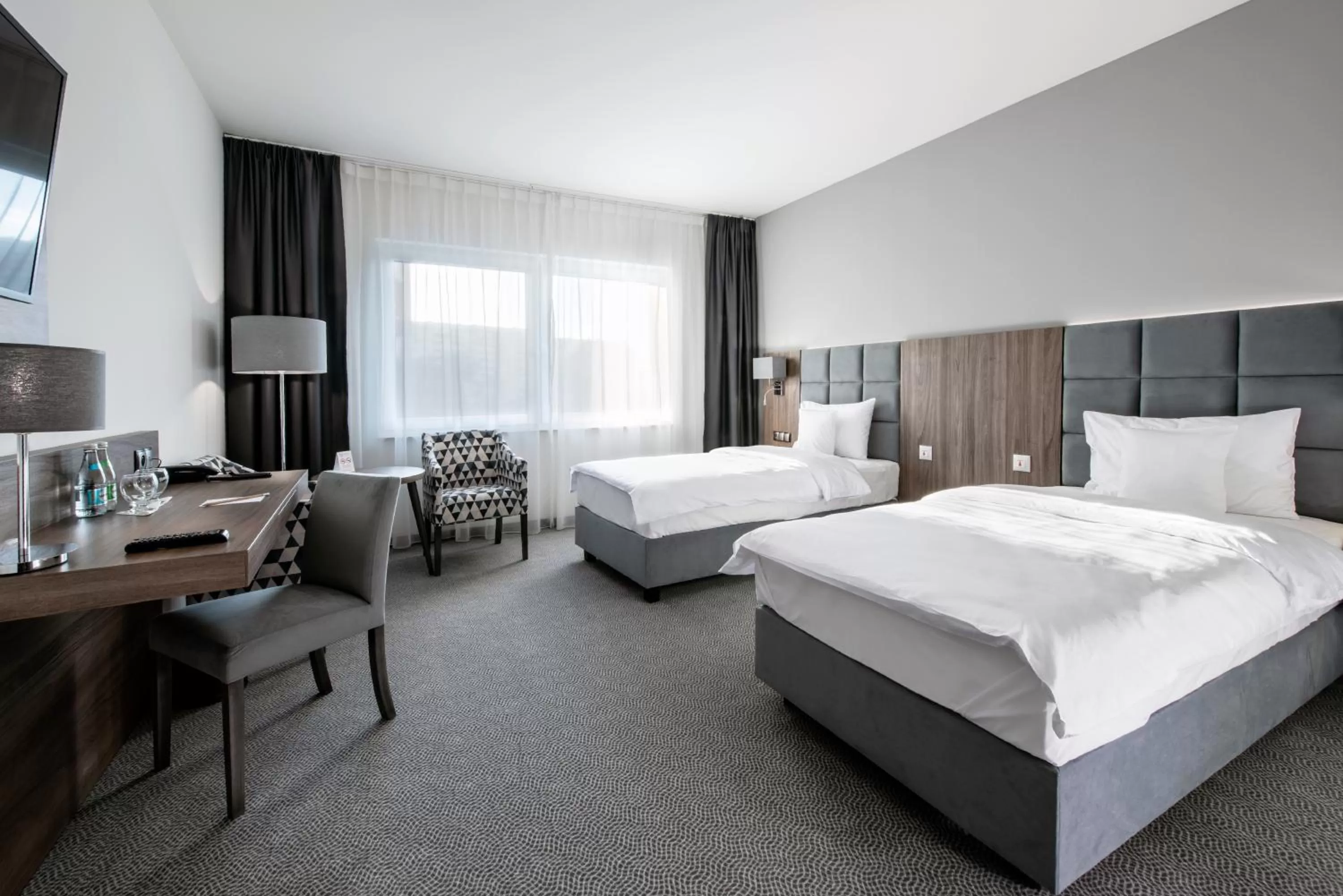 Bed in DB Hotel Wrocław