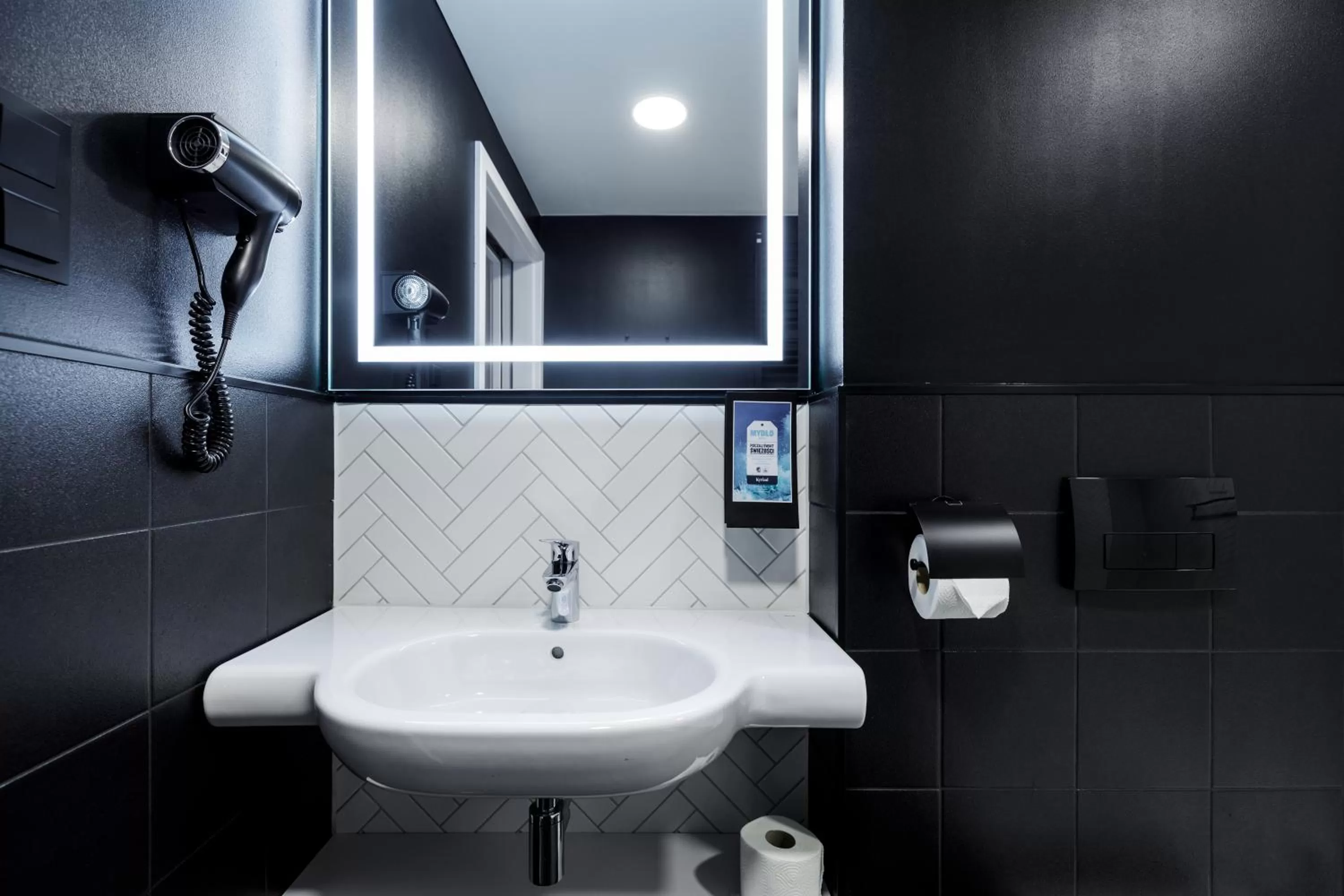 Shower in Hotel Kyriad Stargard