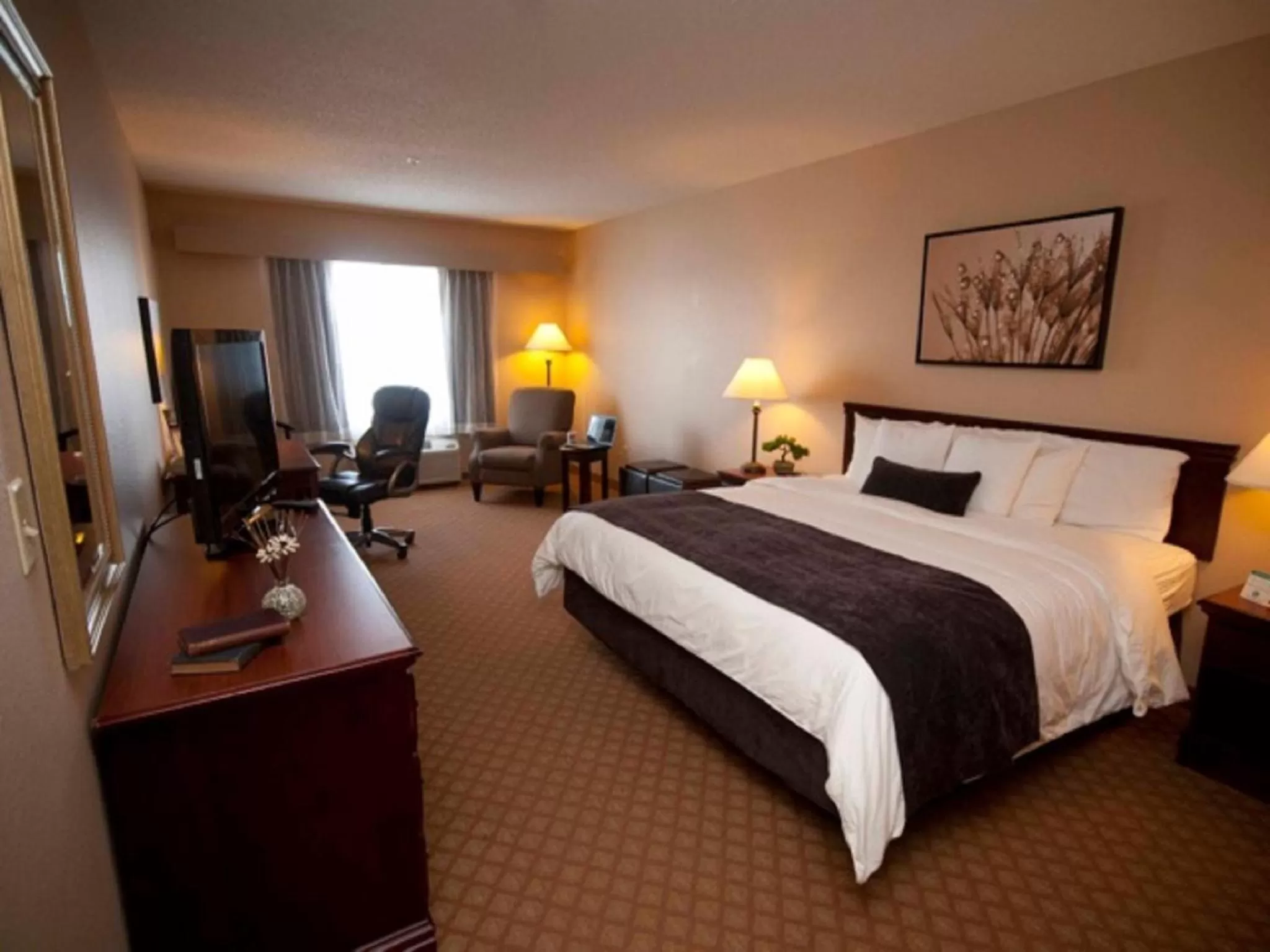 Bedroom, Bed in Town & Country Inn and Suites