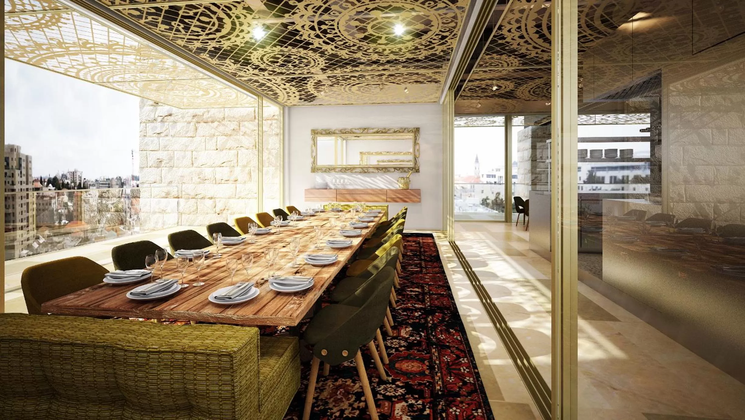 Food and drinks in Herbert Samuel Jerusalem