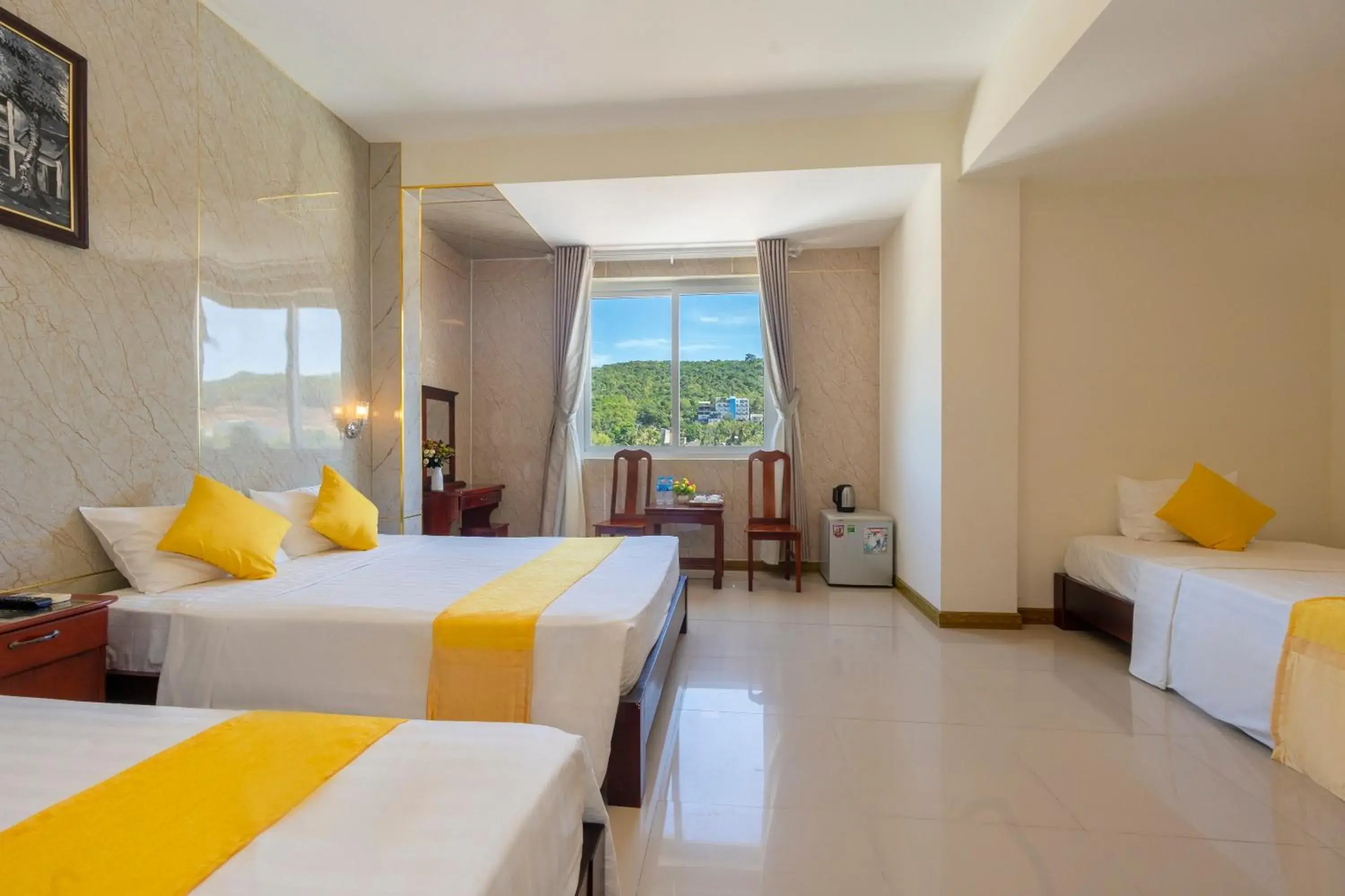 Bed in Gold Beach Hotel Phu Quoc Bed in Gold Beach Hotel Phu Quoc