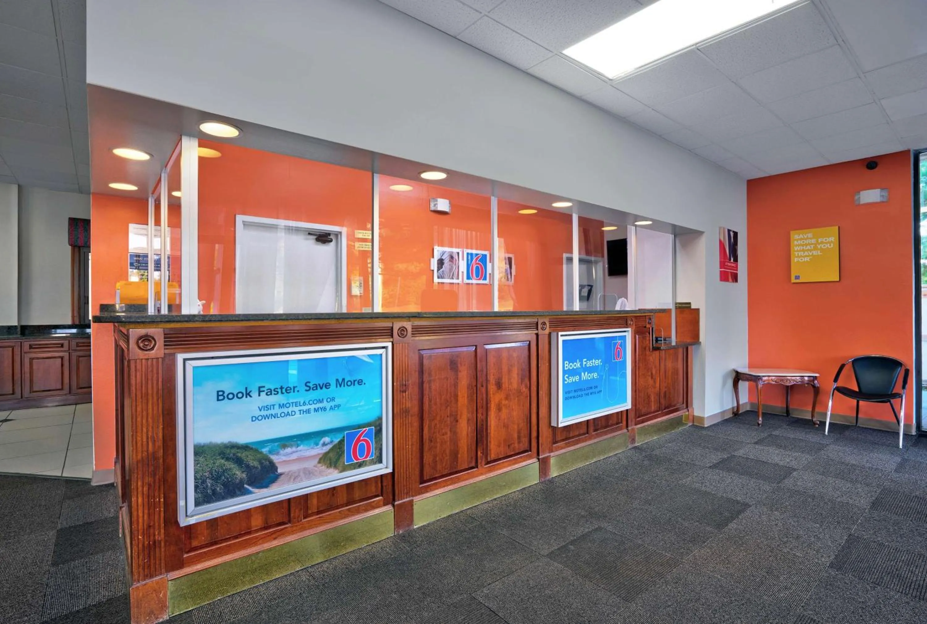 Lobby or reception in Motel 6-Seaford, DE