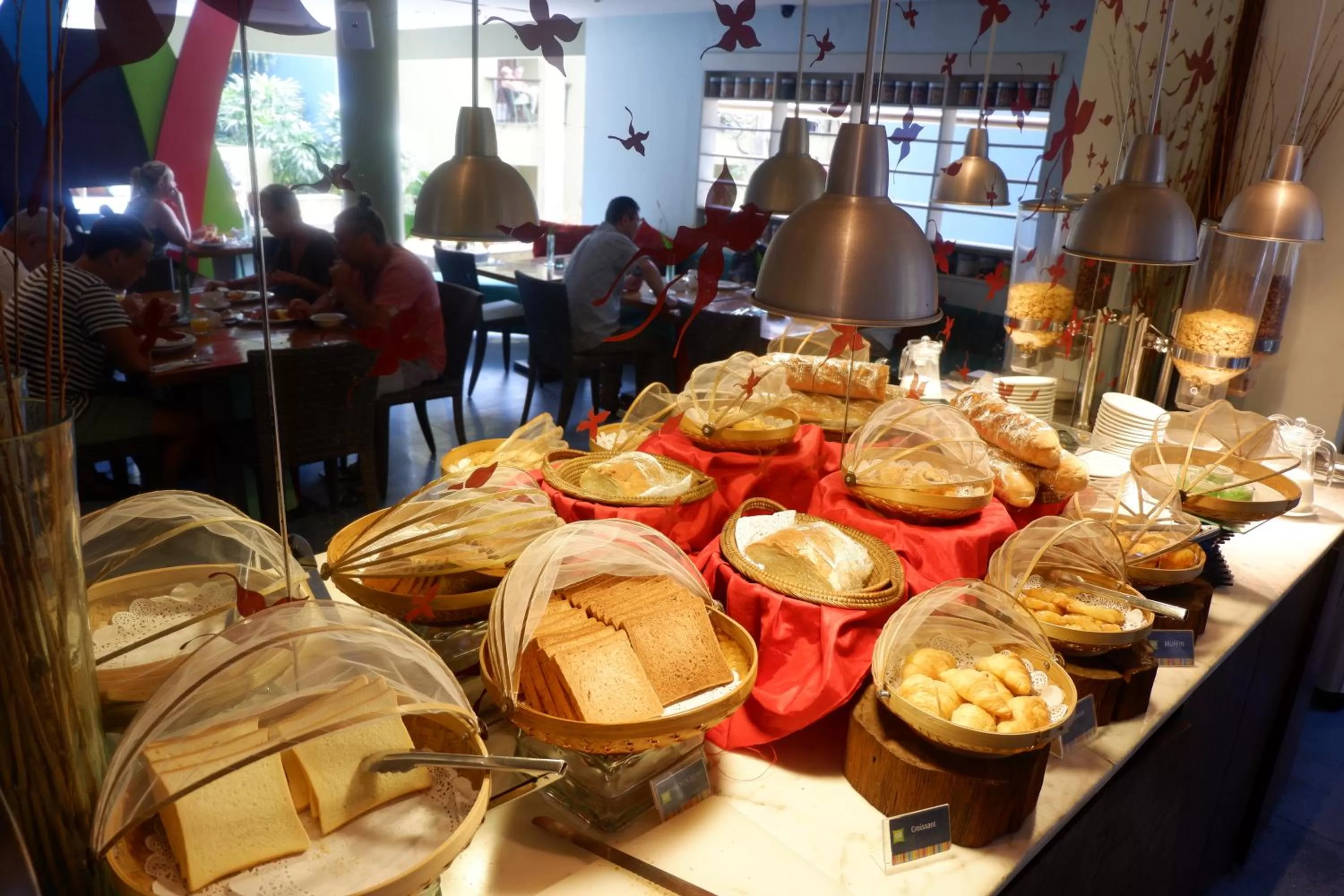 Continental breakfast in ibis Styles Bali Legian