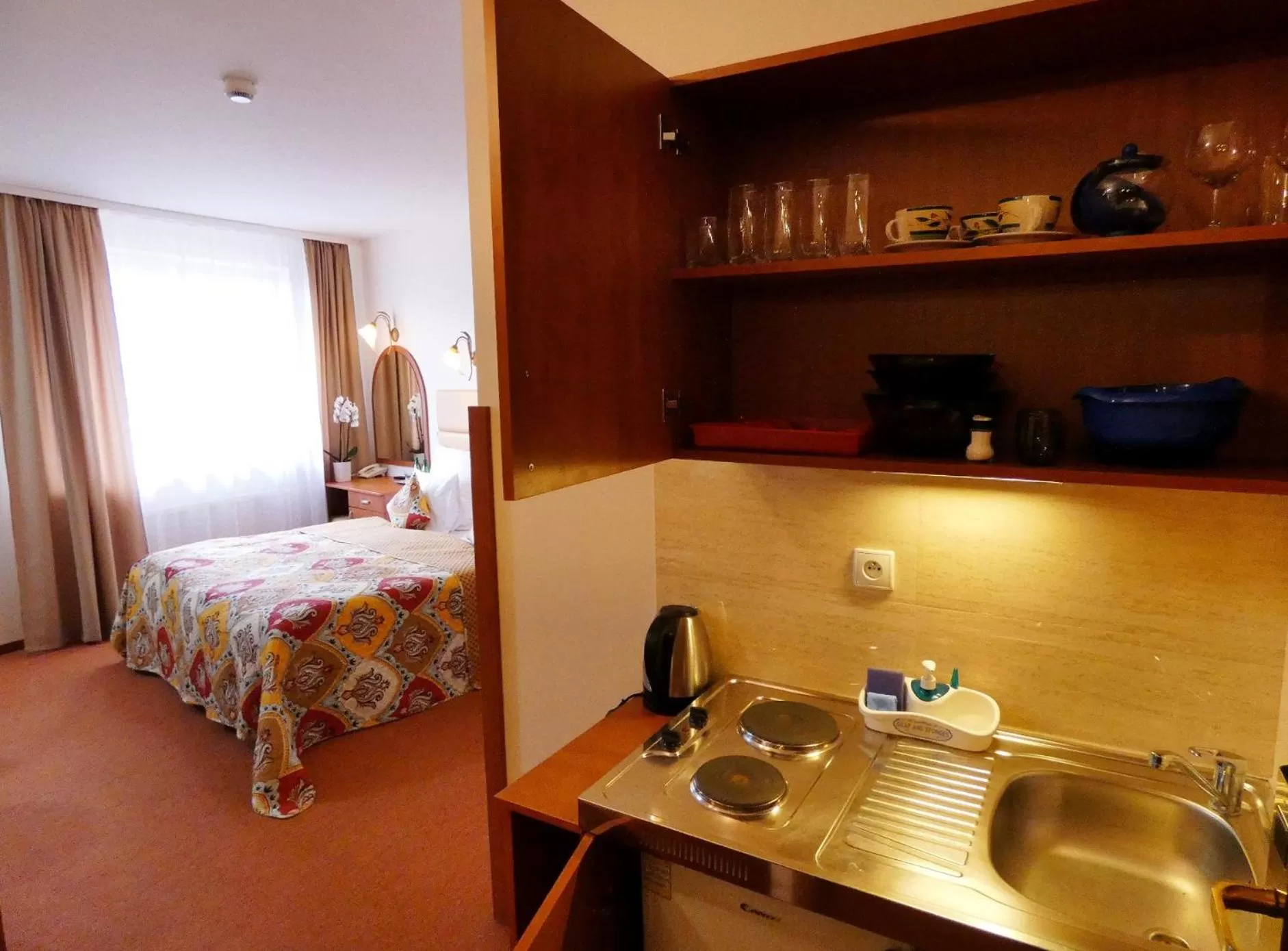 Bed in Aparthotel Adler