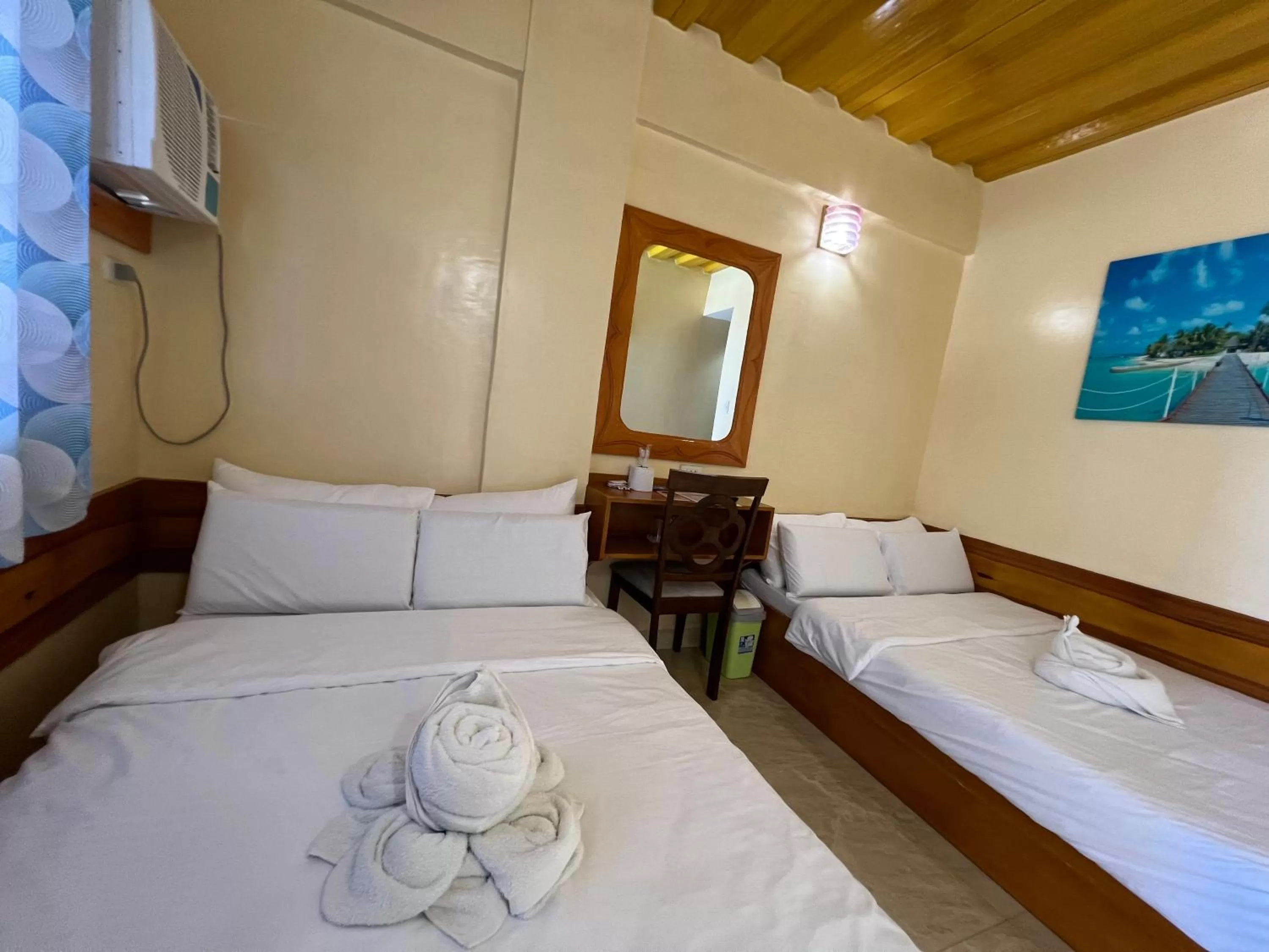 Bed in Ging-Ging Hotel And Resort