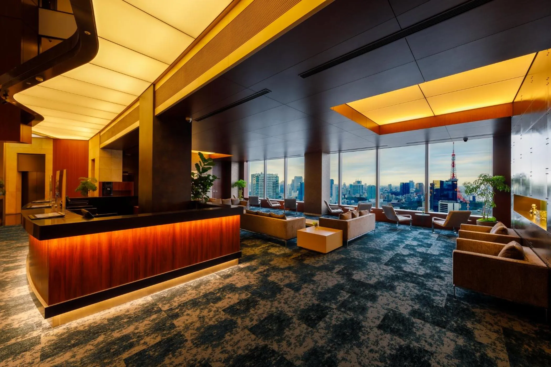 Lobby or reception in Park Hotel Tokyo