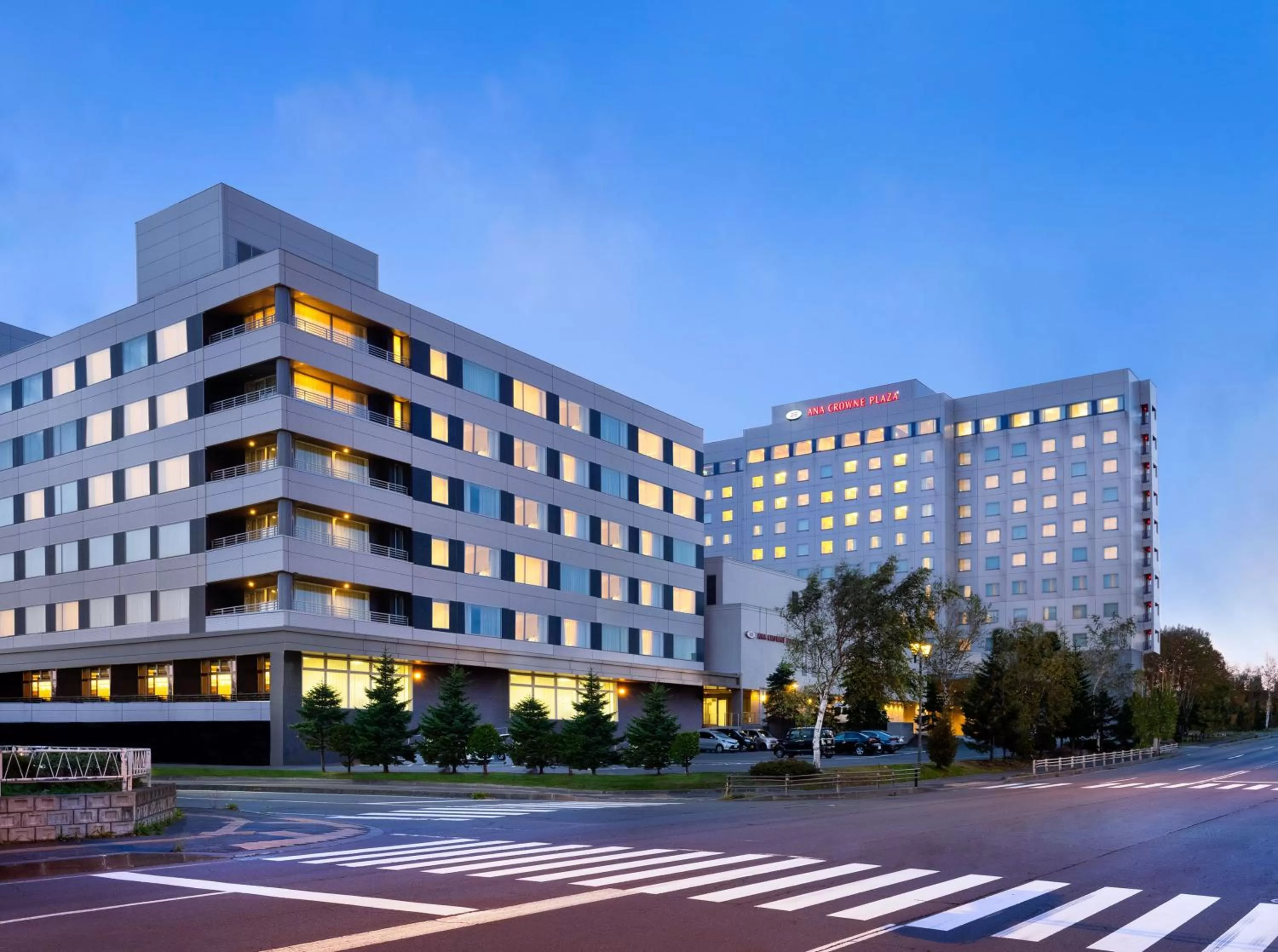 Property building in ANA Crowne Plaza Chitose by IHG