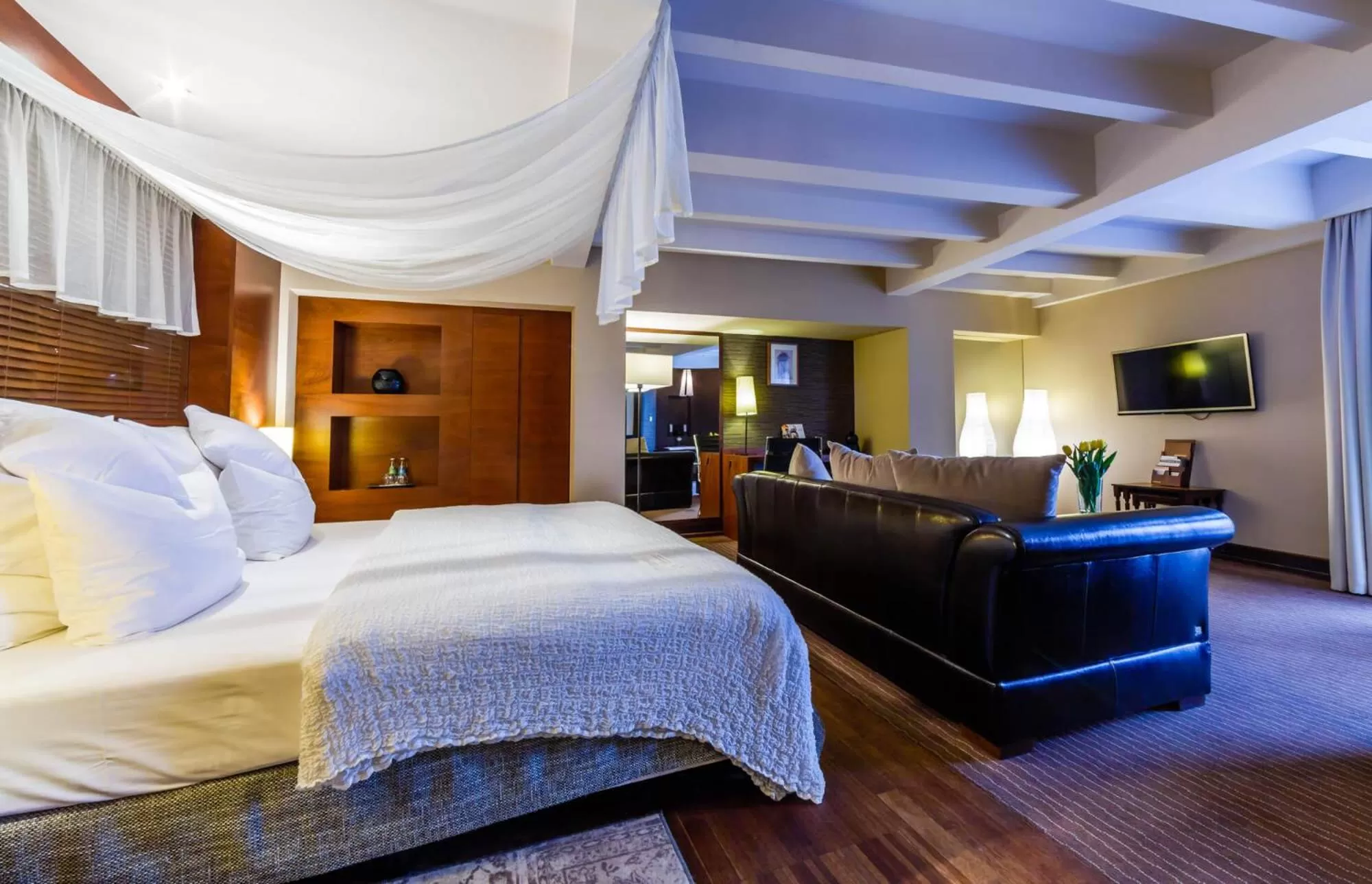 Photo of the whole room, Bed in Grand Hotel Boutique