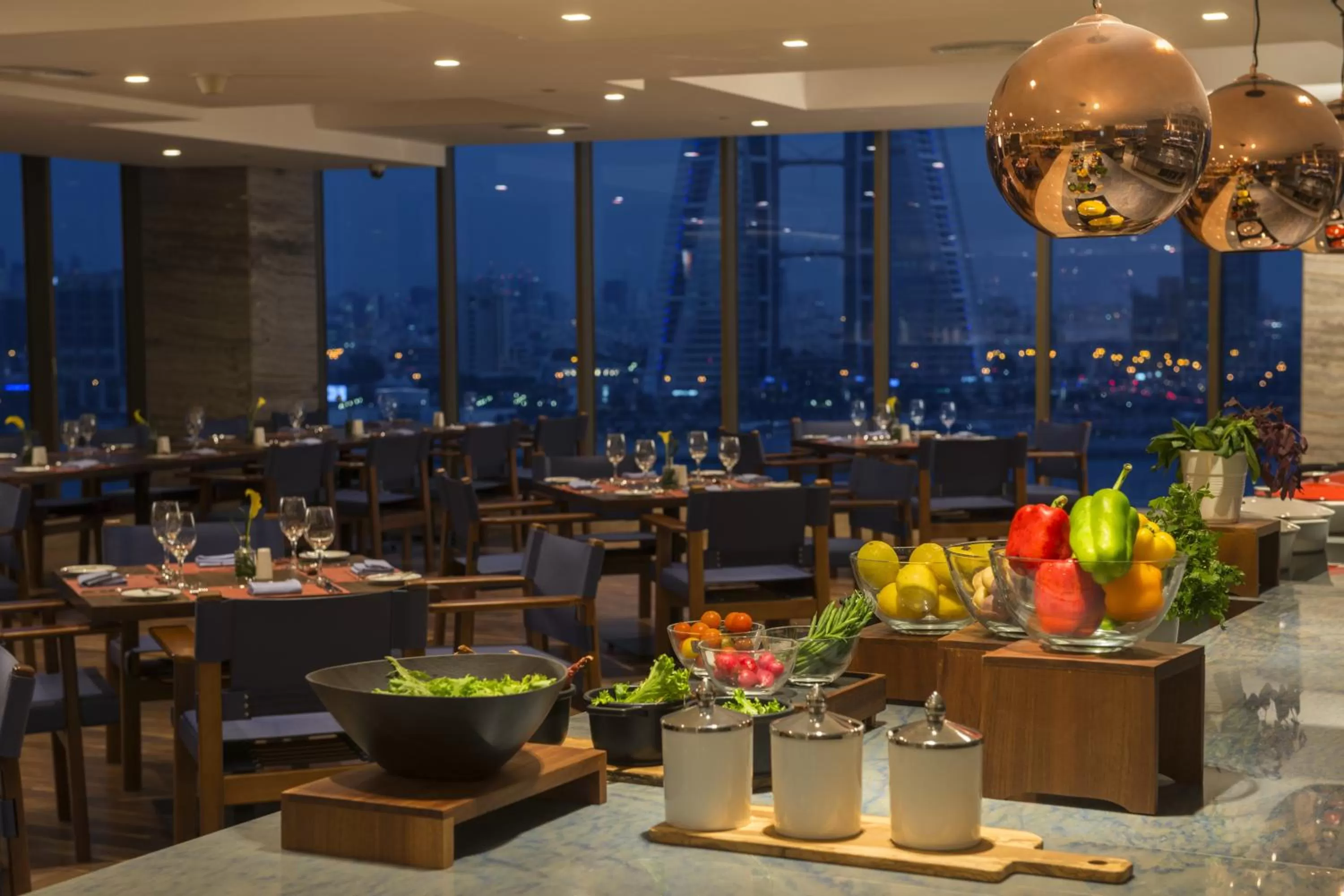 Restaurant/places to eat in Wyndham Grand Manama