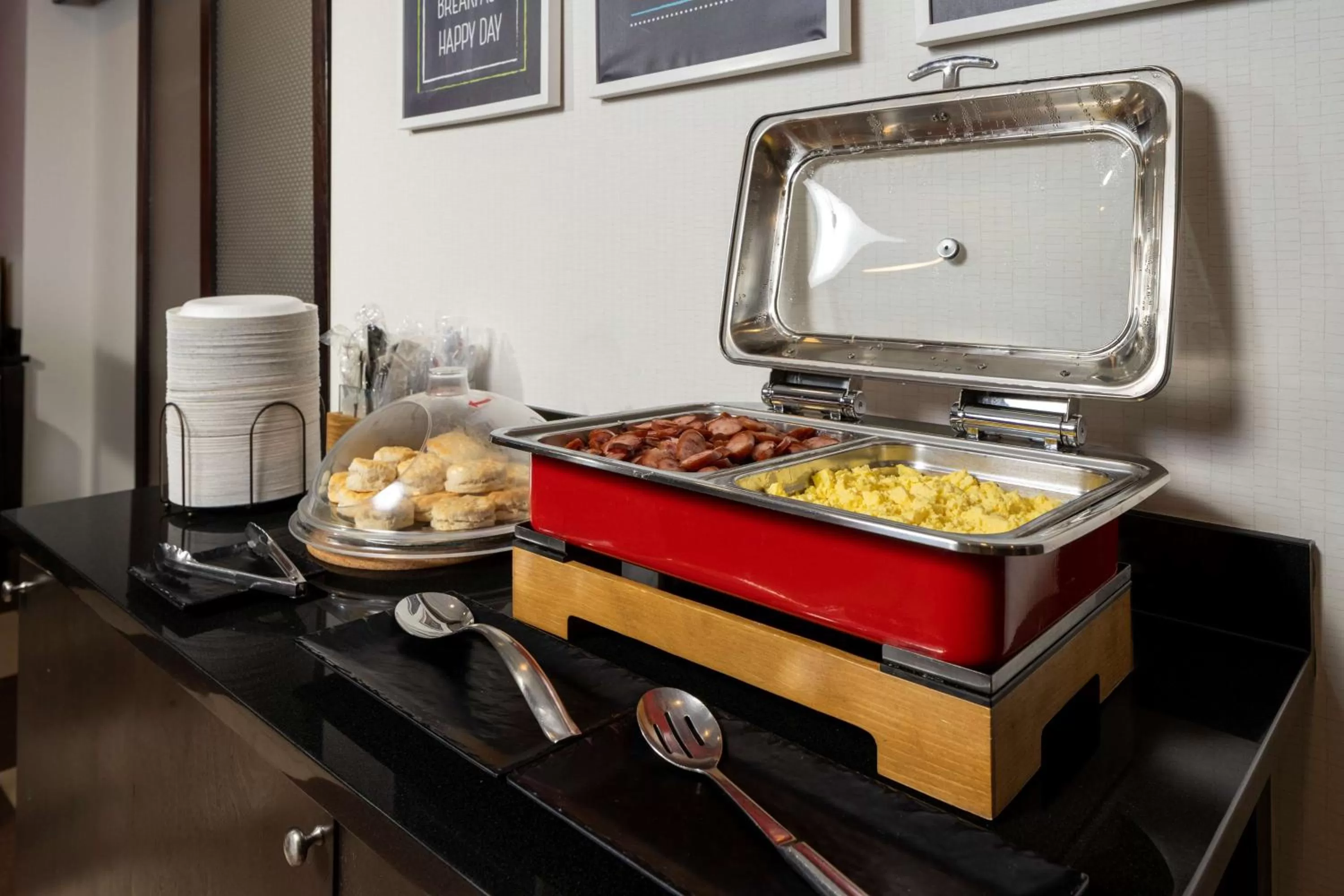 Breakfast in Hampton Inn Columbia