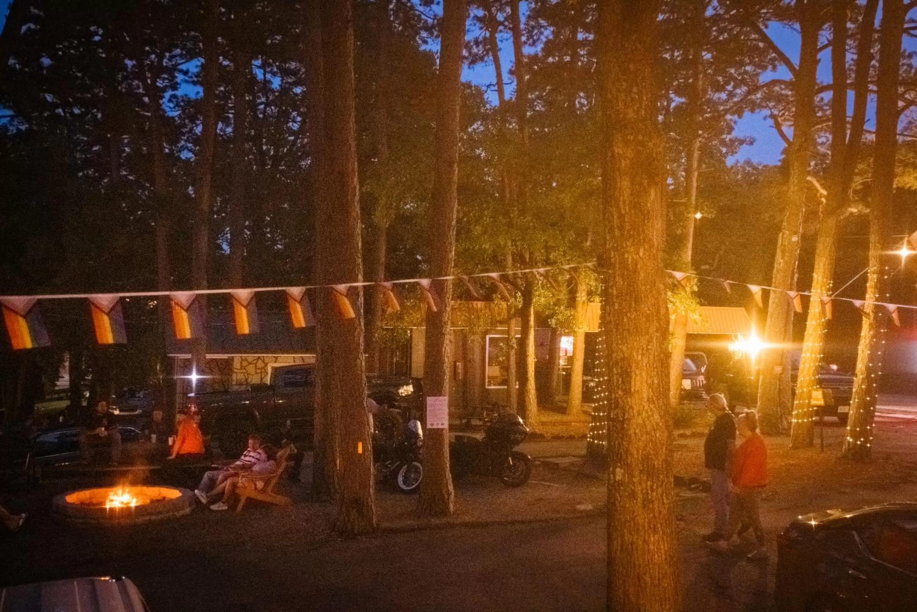 Seating area in The Wanderoo Lodge