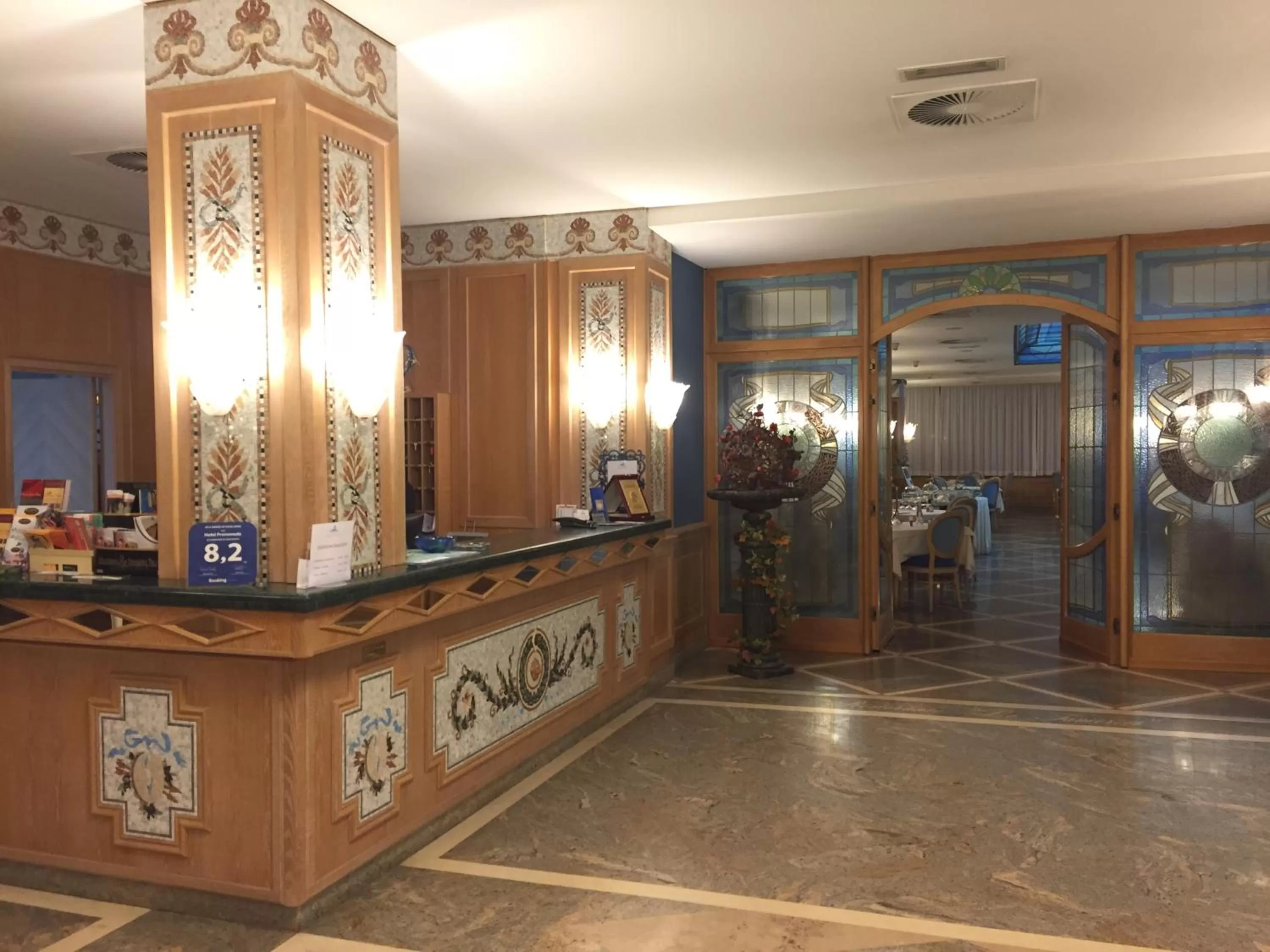 Lobby or reception in Hotel Promenade