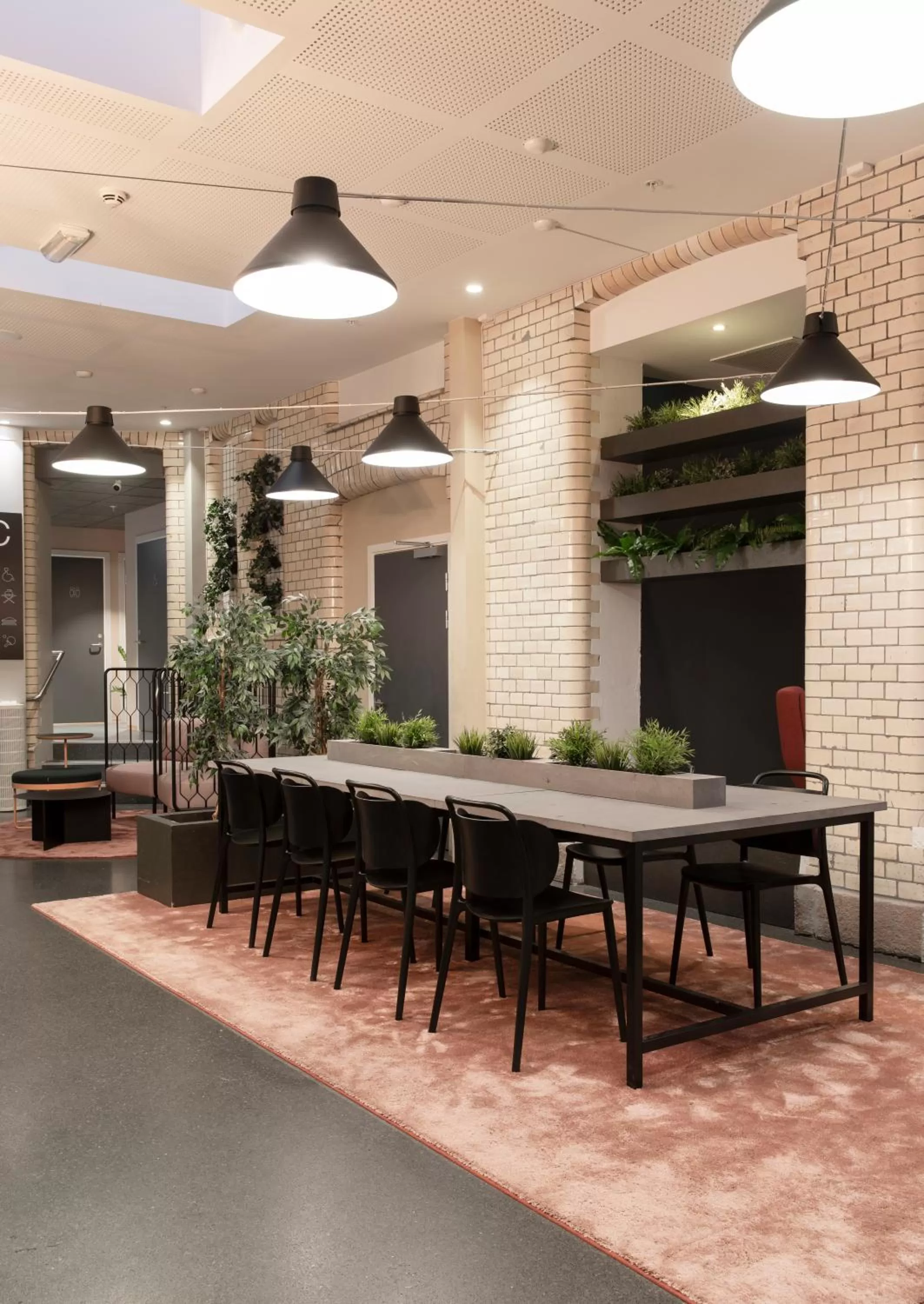 Dining area in Citybox Oslo