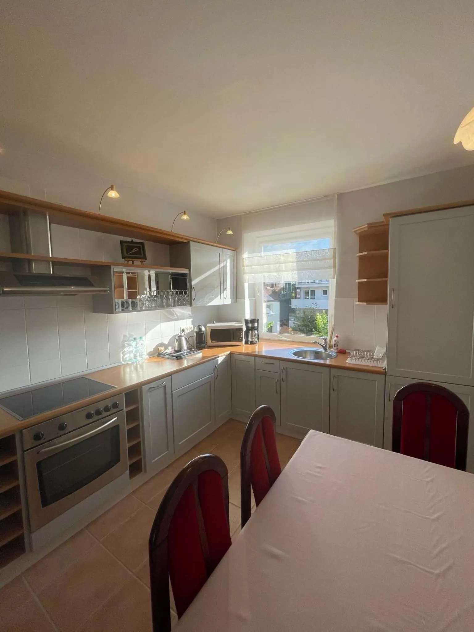 Kitchen or kitchenette in Moris Boutique Beach Hotel