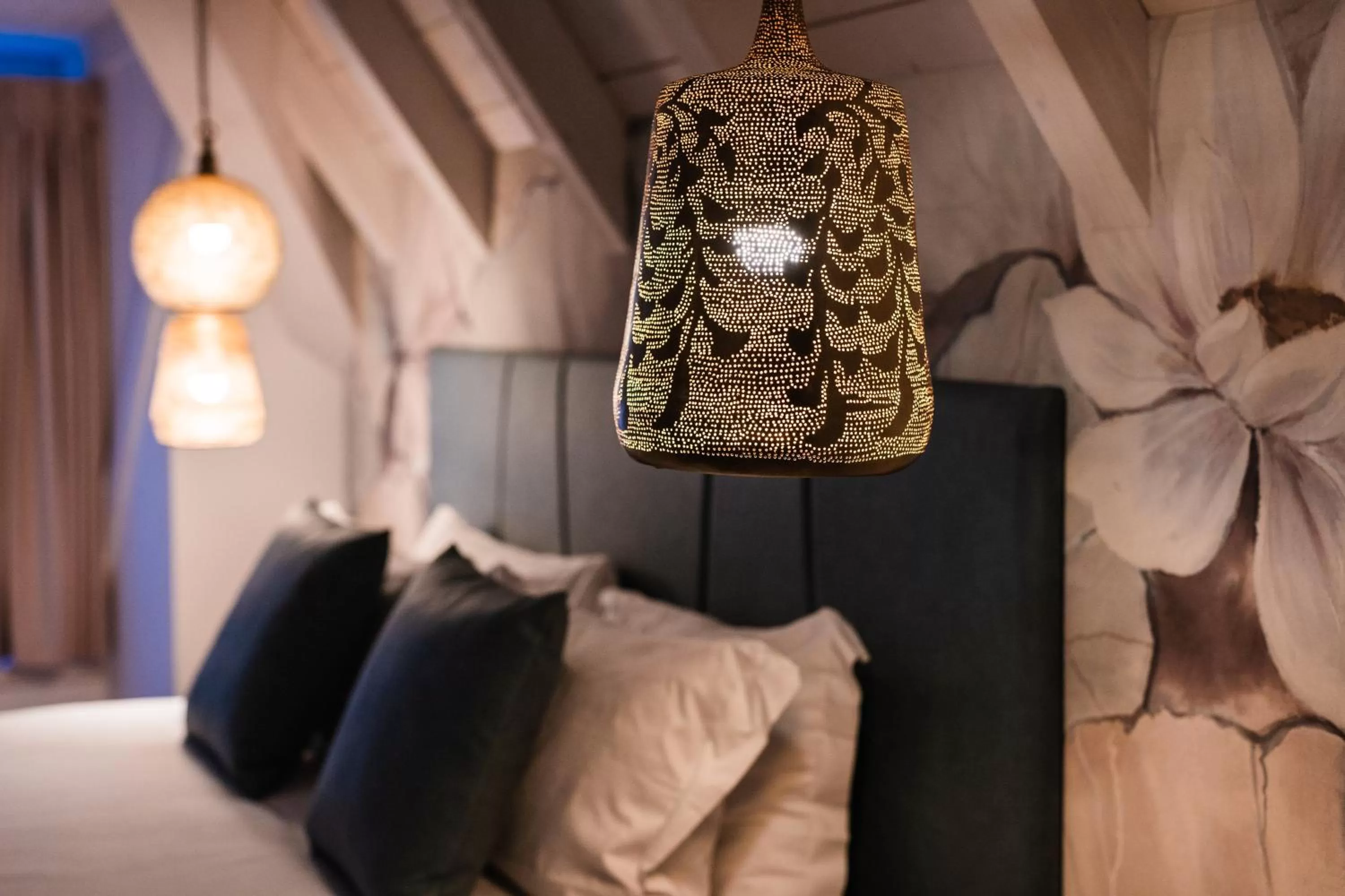 Bed in LUXURY SUITES ROCOPOM - Lake Front