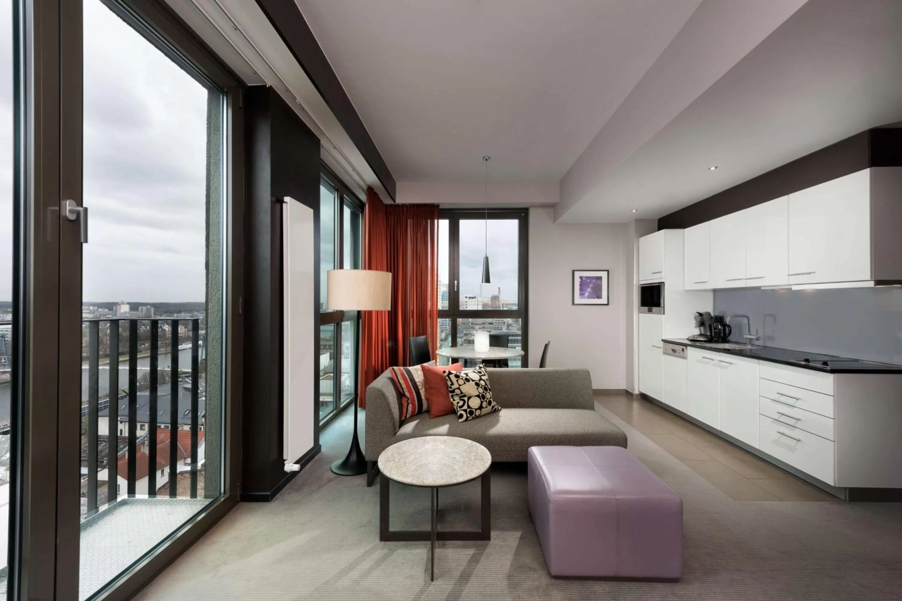 Bedroom, Bed in Adina Apartment Hotel Frankfurt Neue Oper