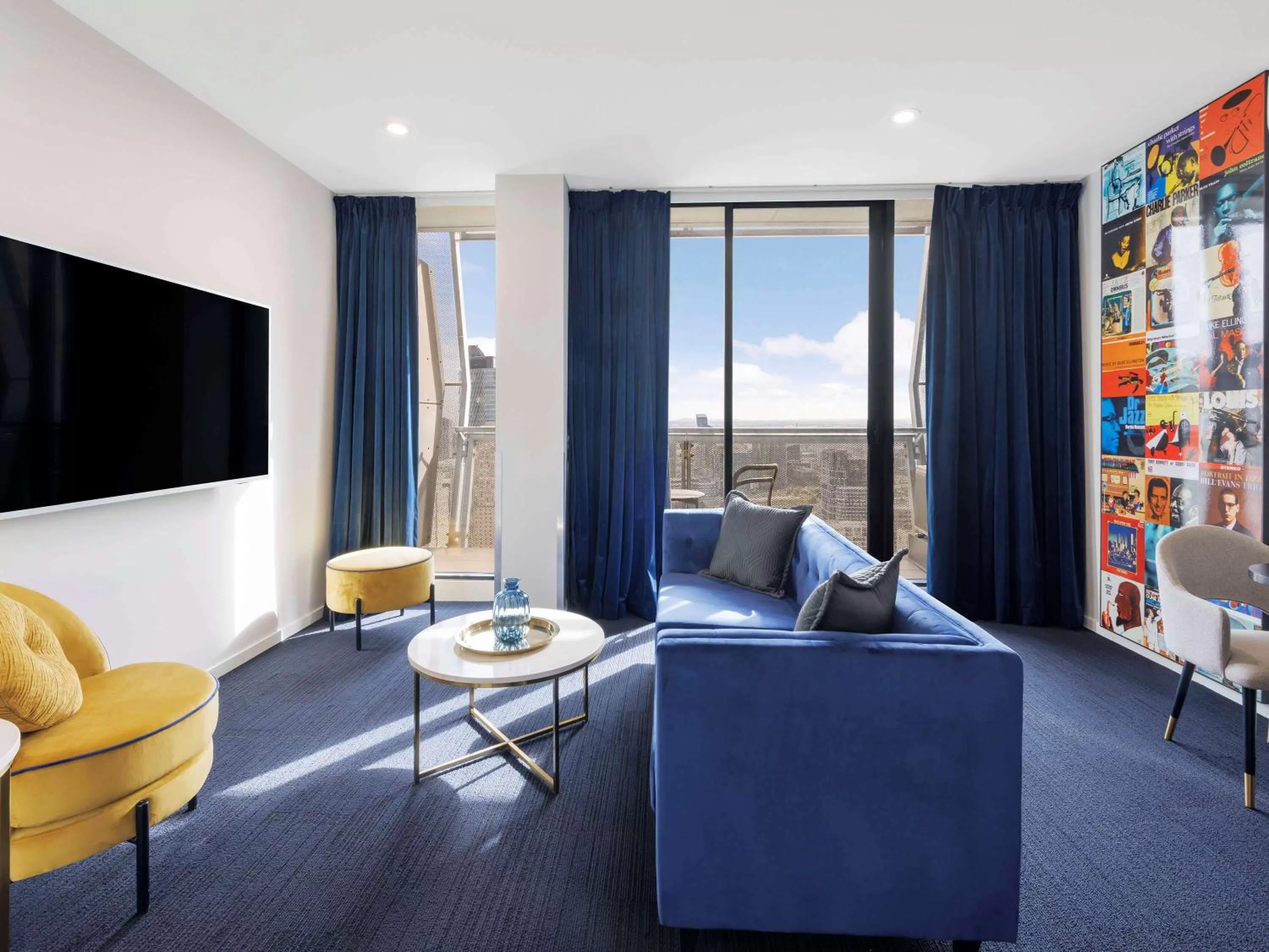 Bedroom in Avani Melbourne Jazz Corner Residences