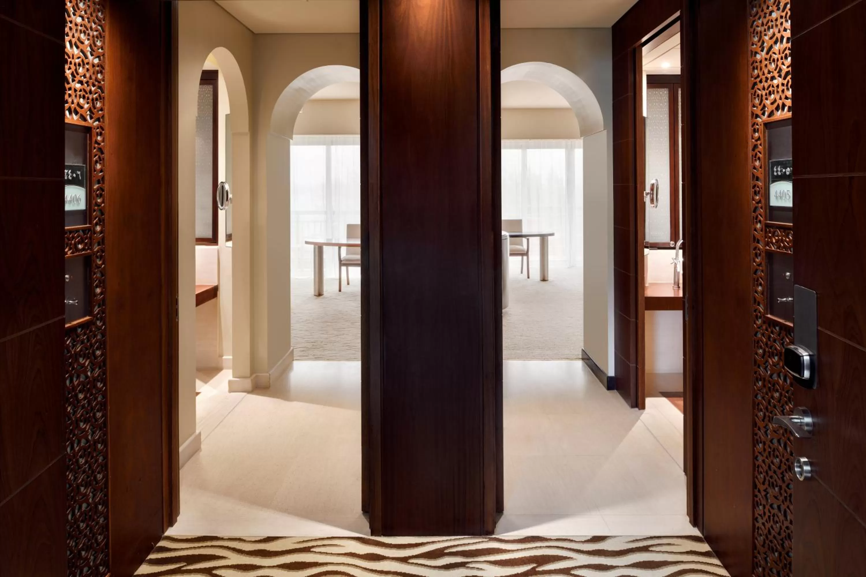 Bedroom in Park Hyatt Dubai