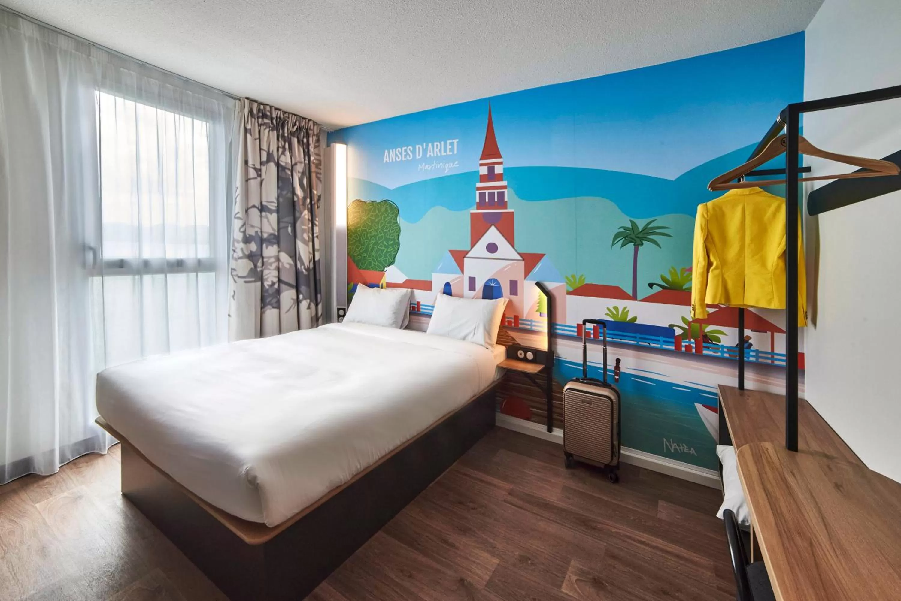 Photo of the whole room, Bed in B&B HOTEL Fort-de-France