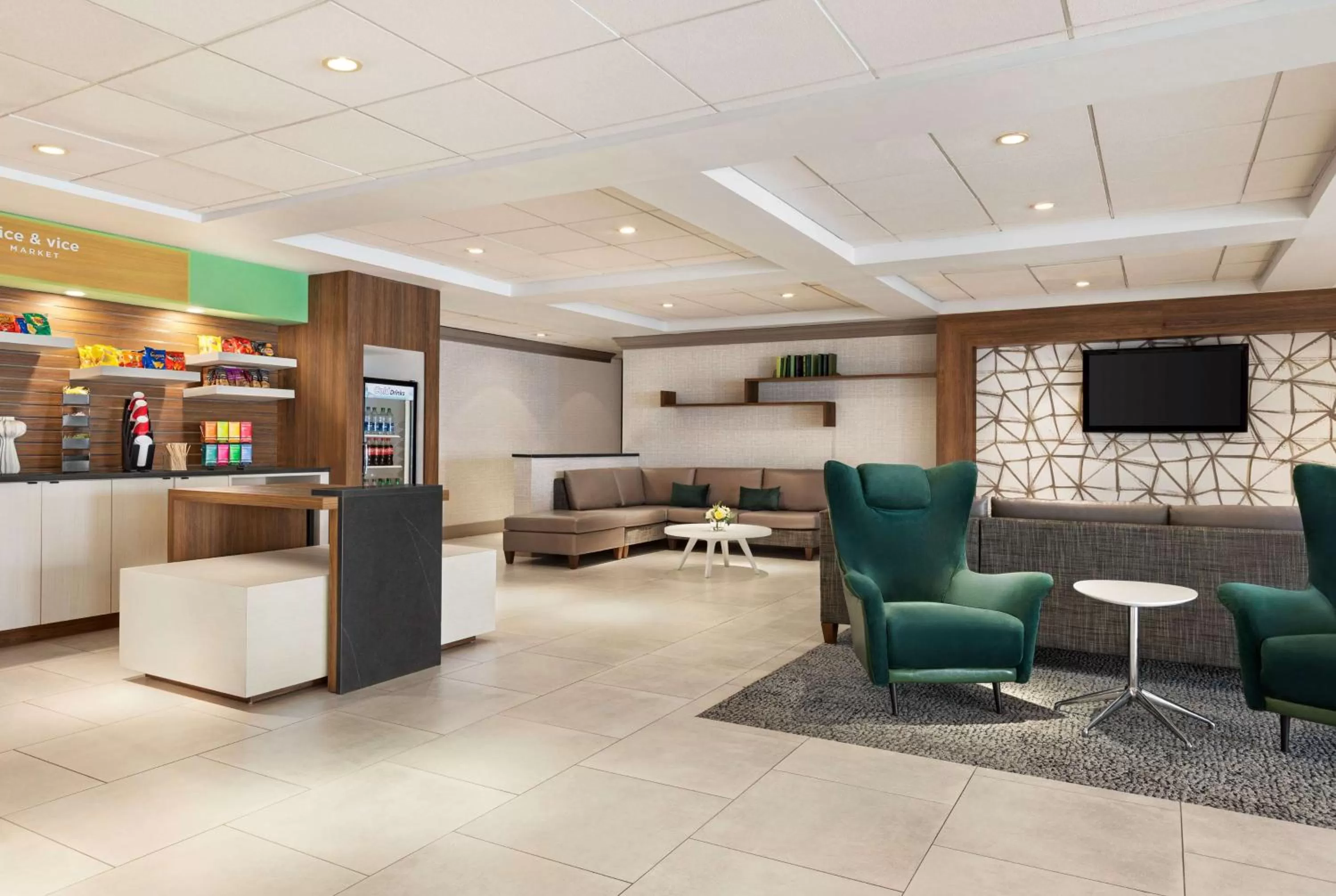 Lobby or reception in Wyndham Garden Totowa