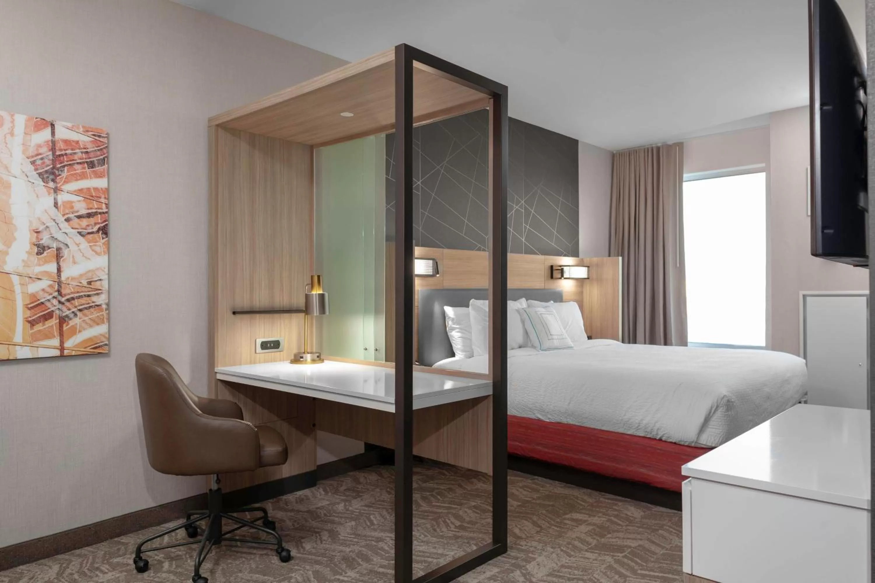King Suite with Trundle Bed - Hearing Accessible in SpringHill Suites by Marriott Denver Tech Center