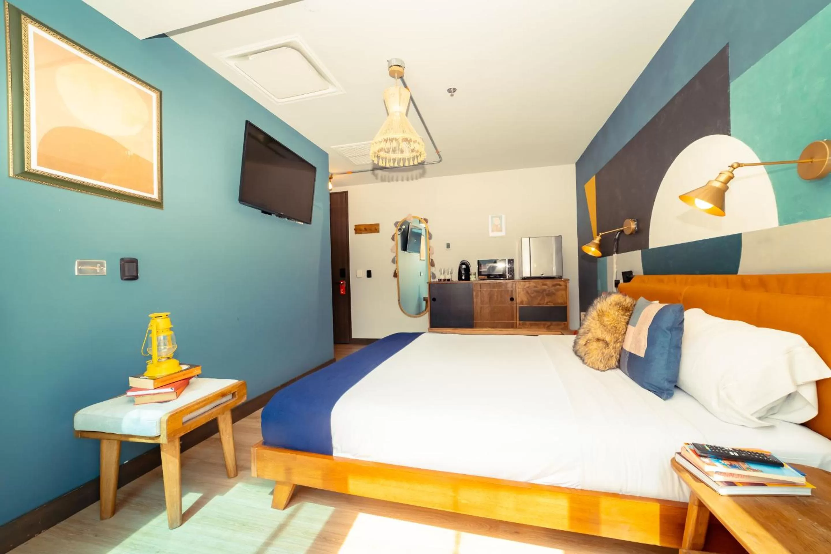 Bed in Socialtel Parque 93 Bogota