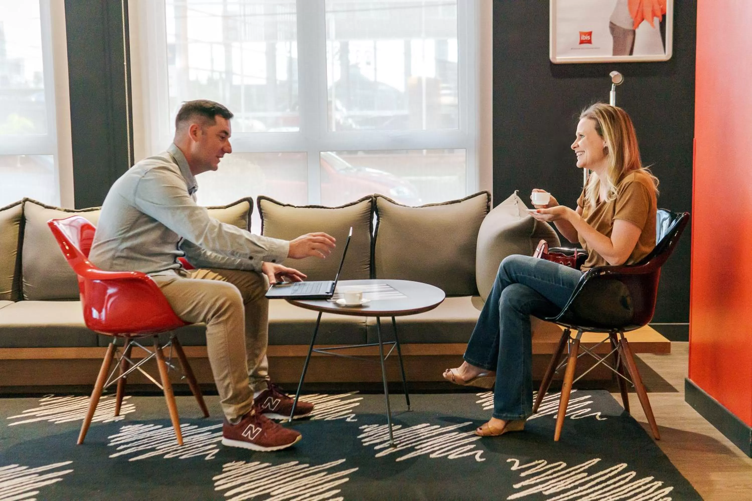 Seating area in ibis Caxias do Sul