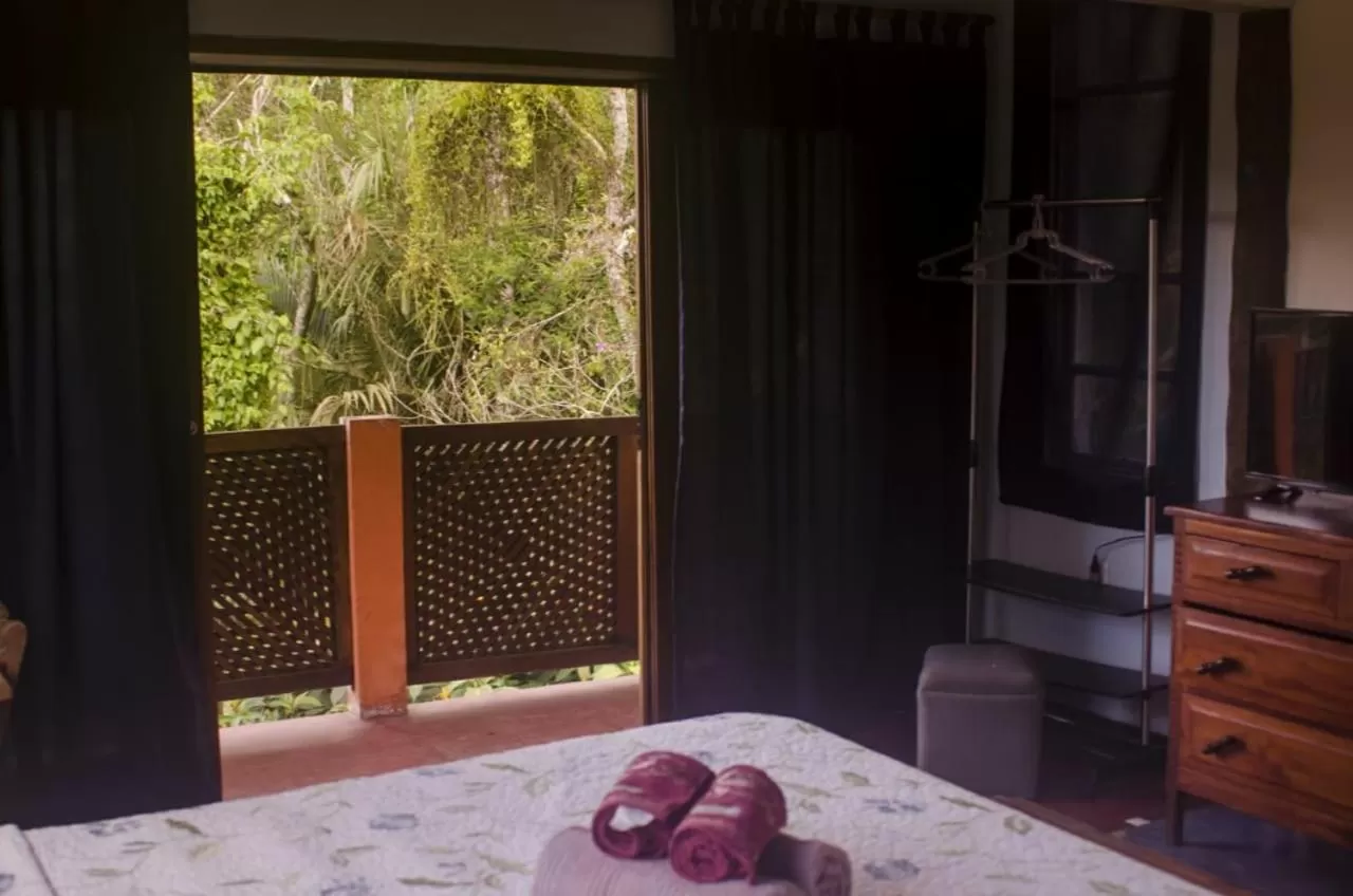 Patio in Lagamar Ecohotel