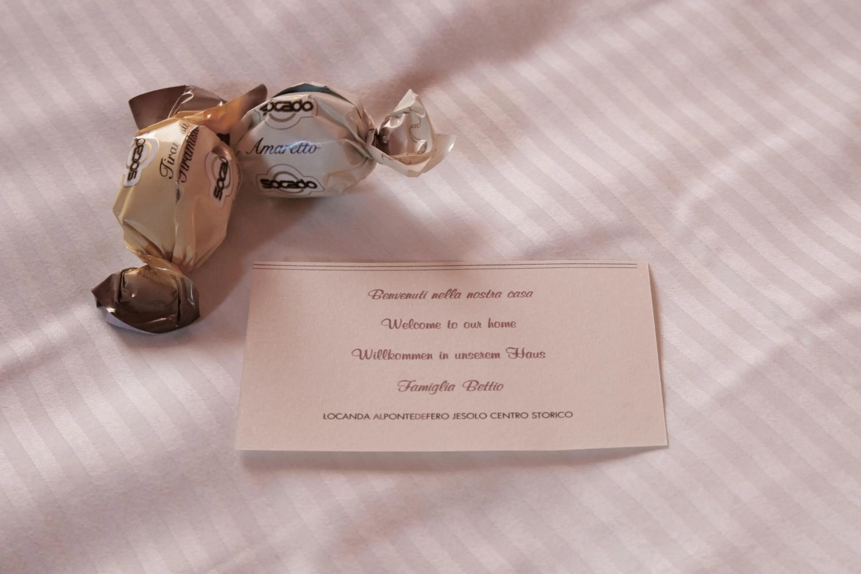 Decorative detail in Locanda Al Ponte de Fero