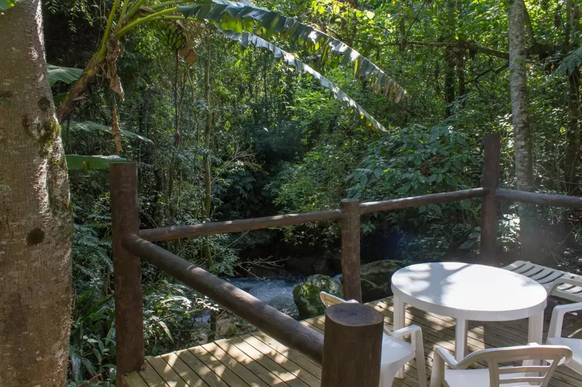 Family Room with Balcony in Pousada Vila Santa Barbara Family Room with Balcony in Pousada Vila Santa Barbara