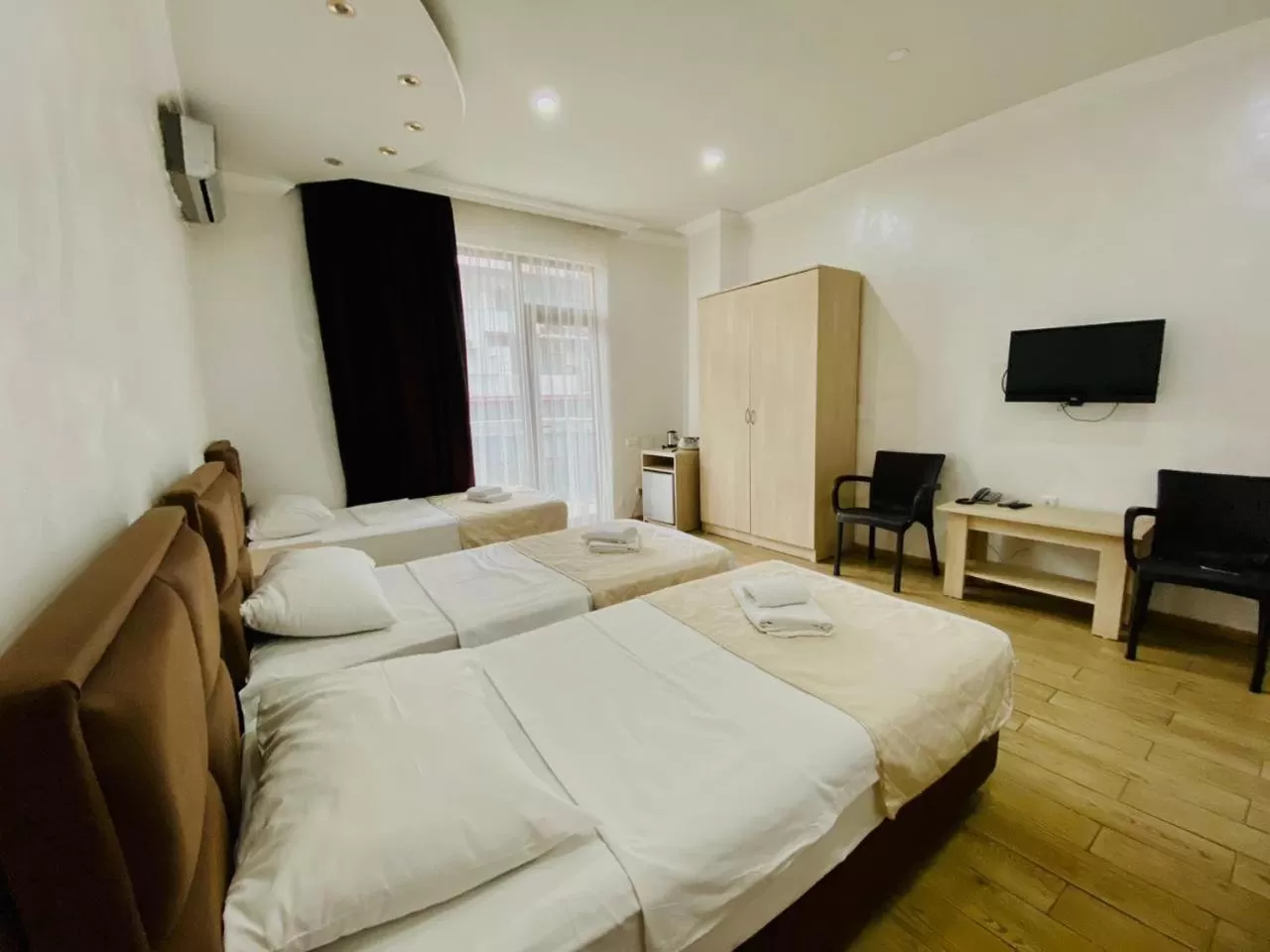 Bed in Hotel Royal Palace