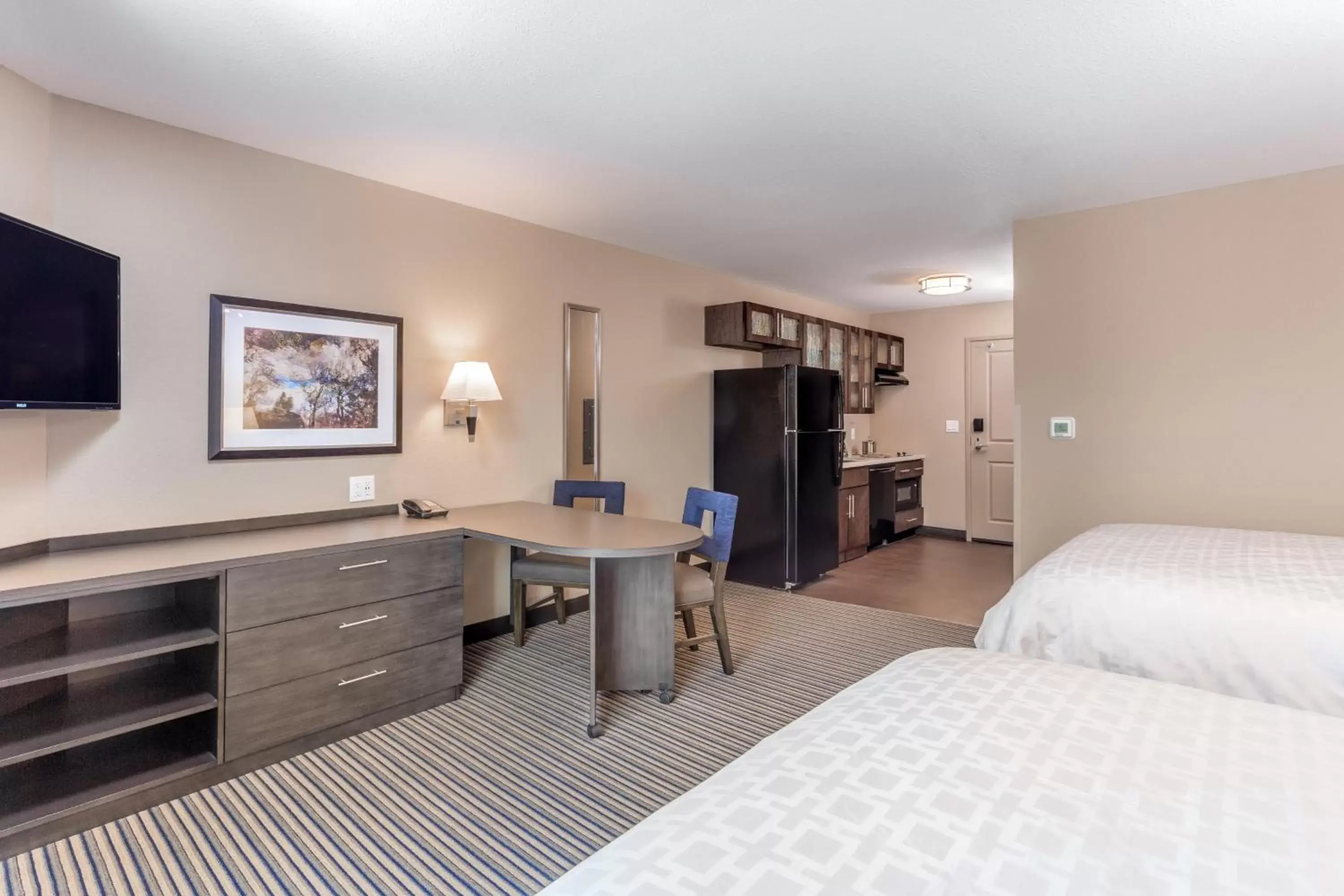 Queen Studio with Two Queen Beds - Hearing Accessible - Non-Smoking in Candlewood Suites Eau Claire I-94, an IHG Hotel Queen Studio with Two Queen Beds - Hearing Accessible - Non-Smoking in Candlewood Suites Eau Claire I-94, an IHG Hotel