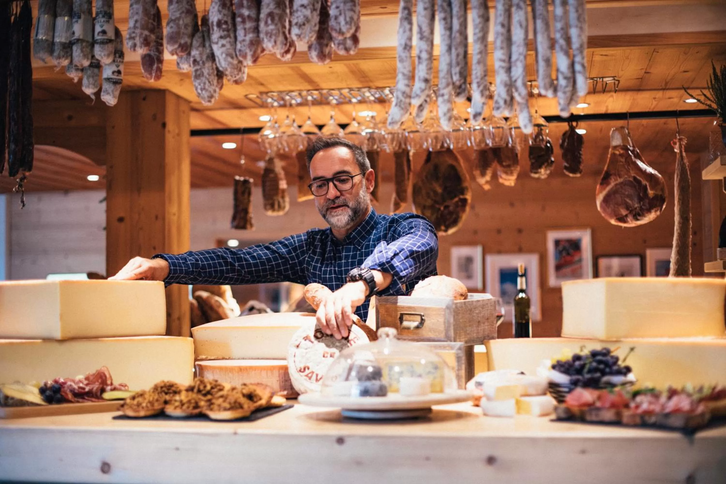 Lobby or reception in Hôtel L'Arboisie