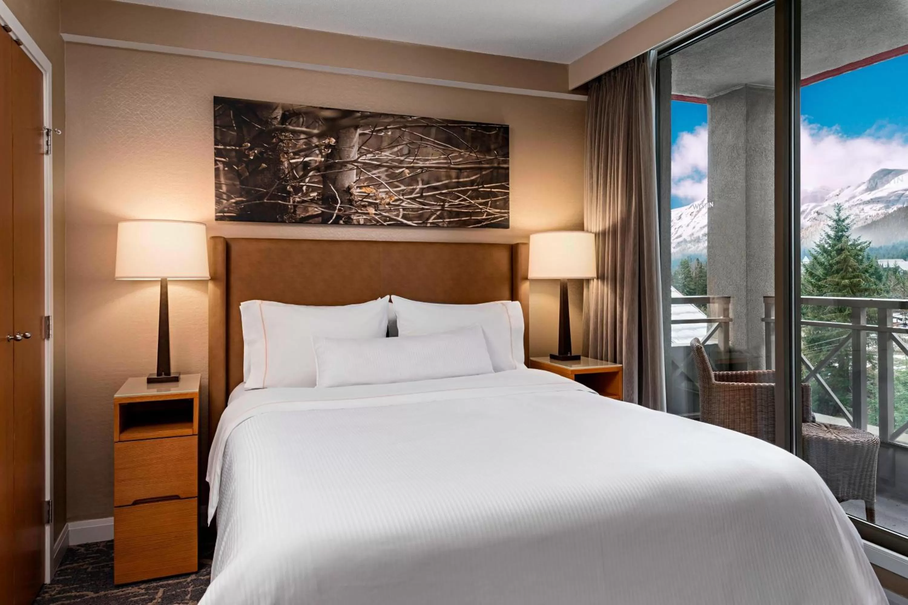 Bedroom, Bed in The Westin Resort & Spa, Whistler