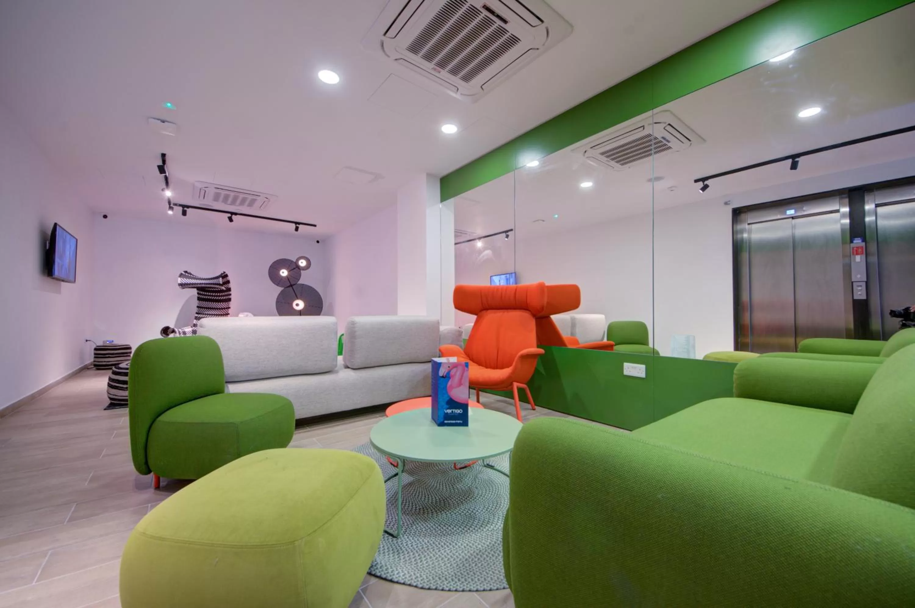 Lobby or reception in IKYK Hotel- IK Collection