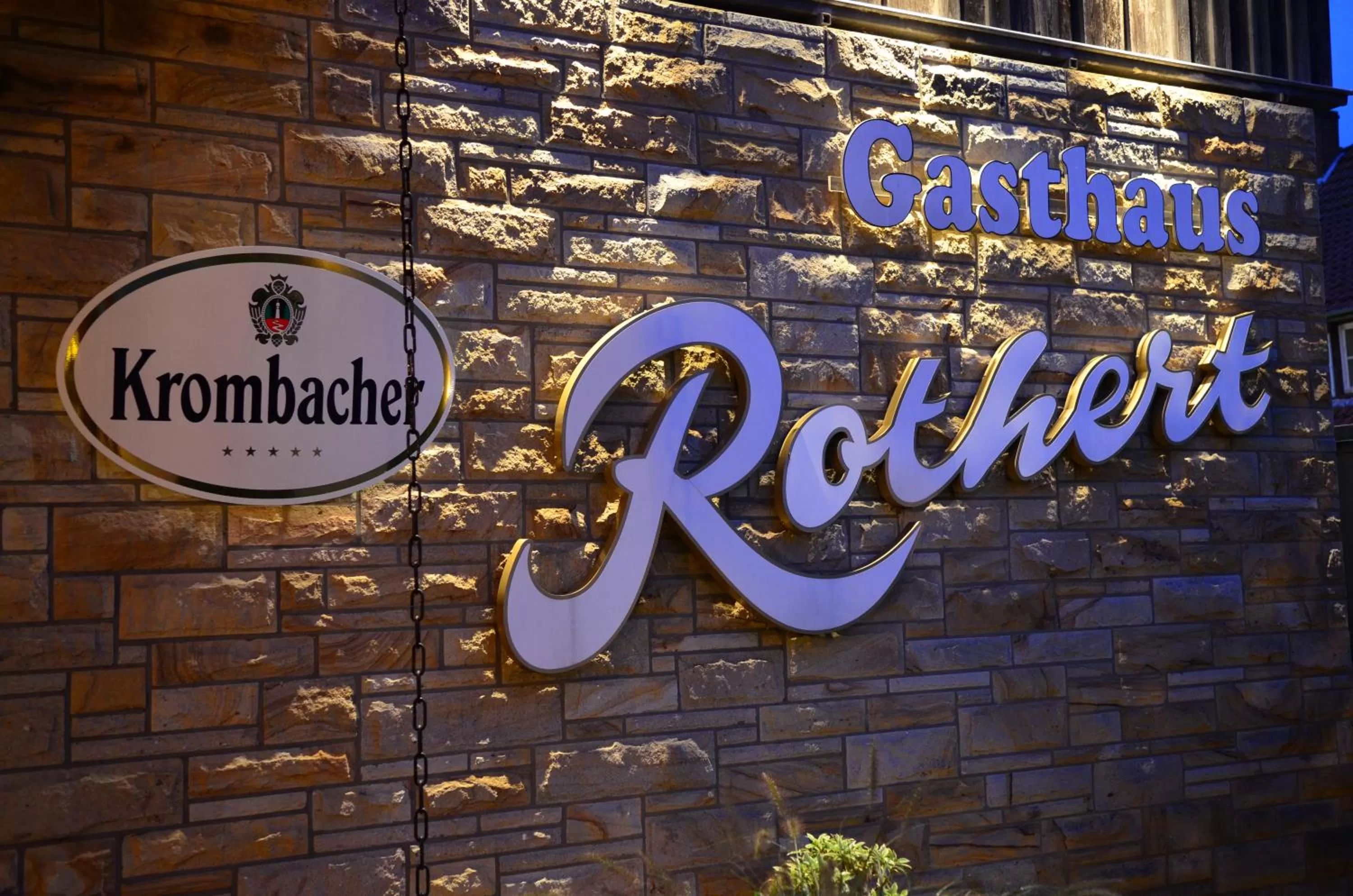 Logo/Certificate/Sign in Gästehaus Rothert