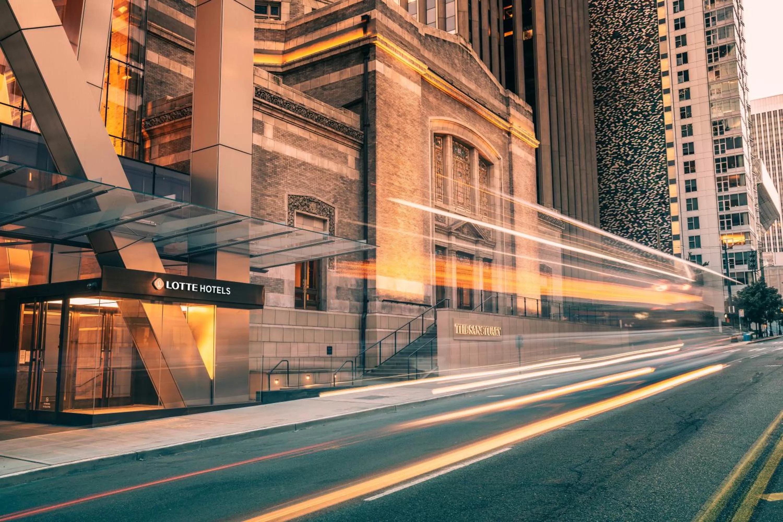 Property building in Lotte Hotel Seattle
