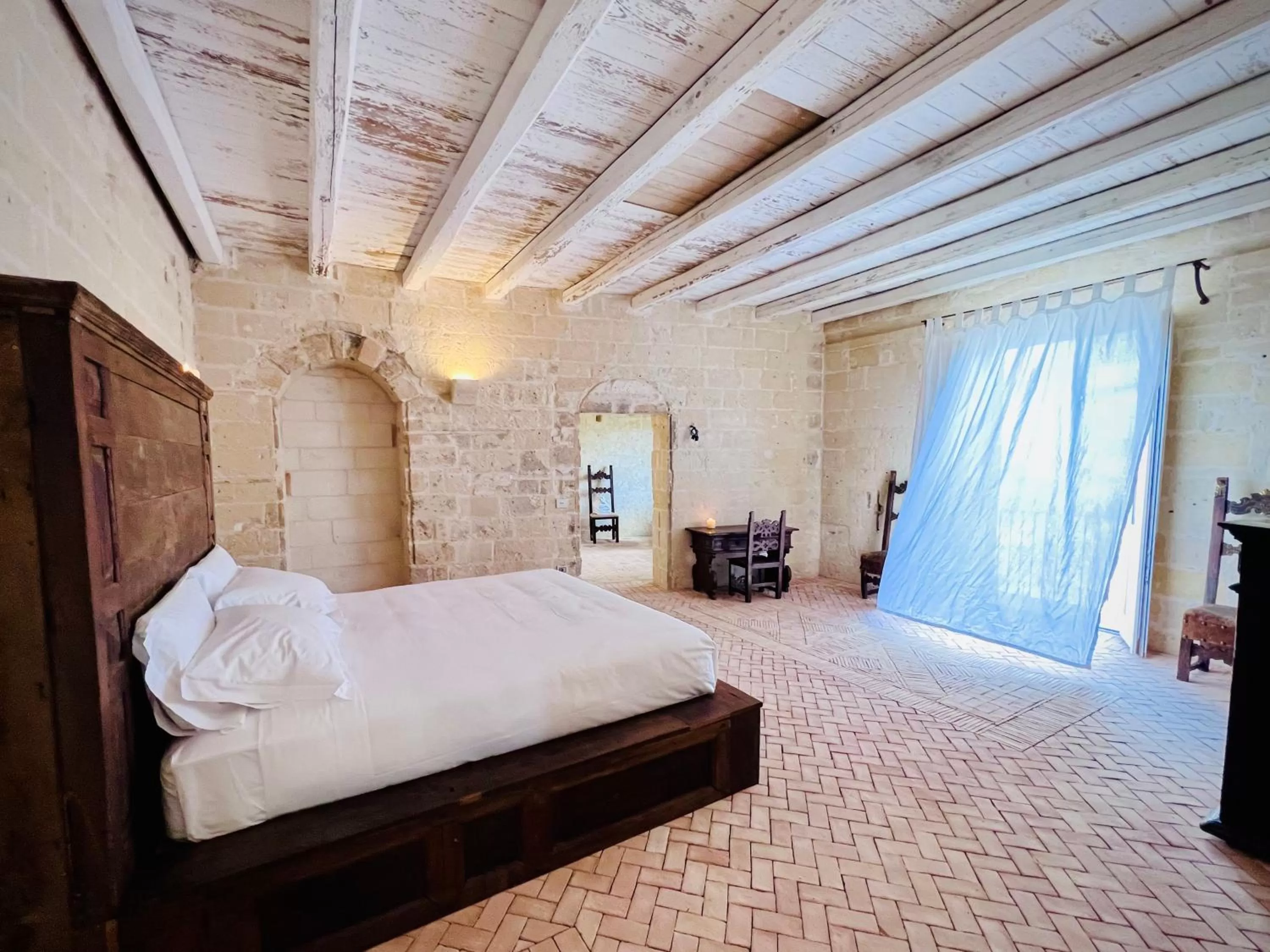 Bedroom, Bed in Sextantio Le Grotte Della Civita