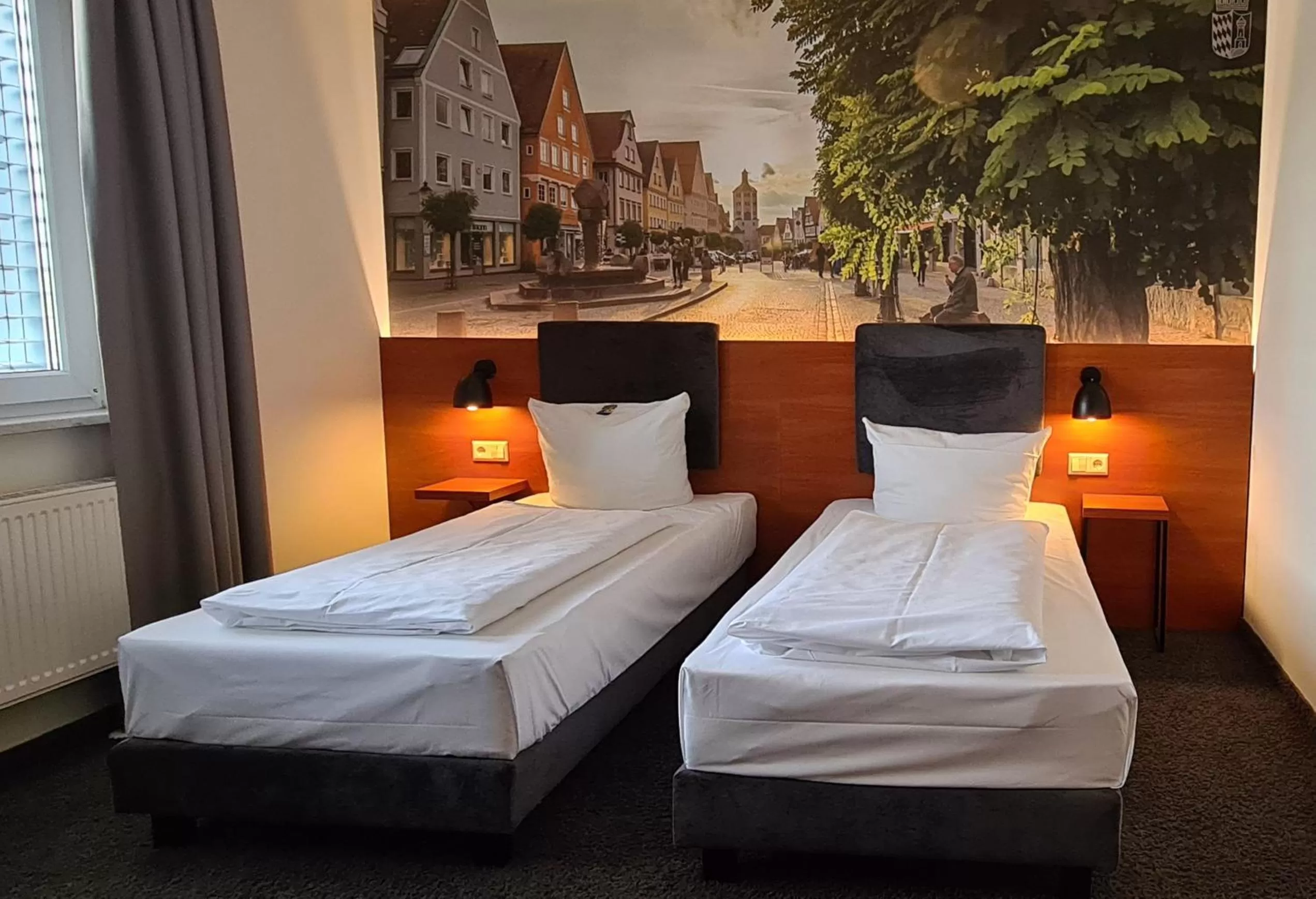 Bed in EuroHotel Günzburg
