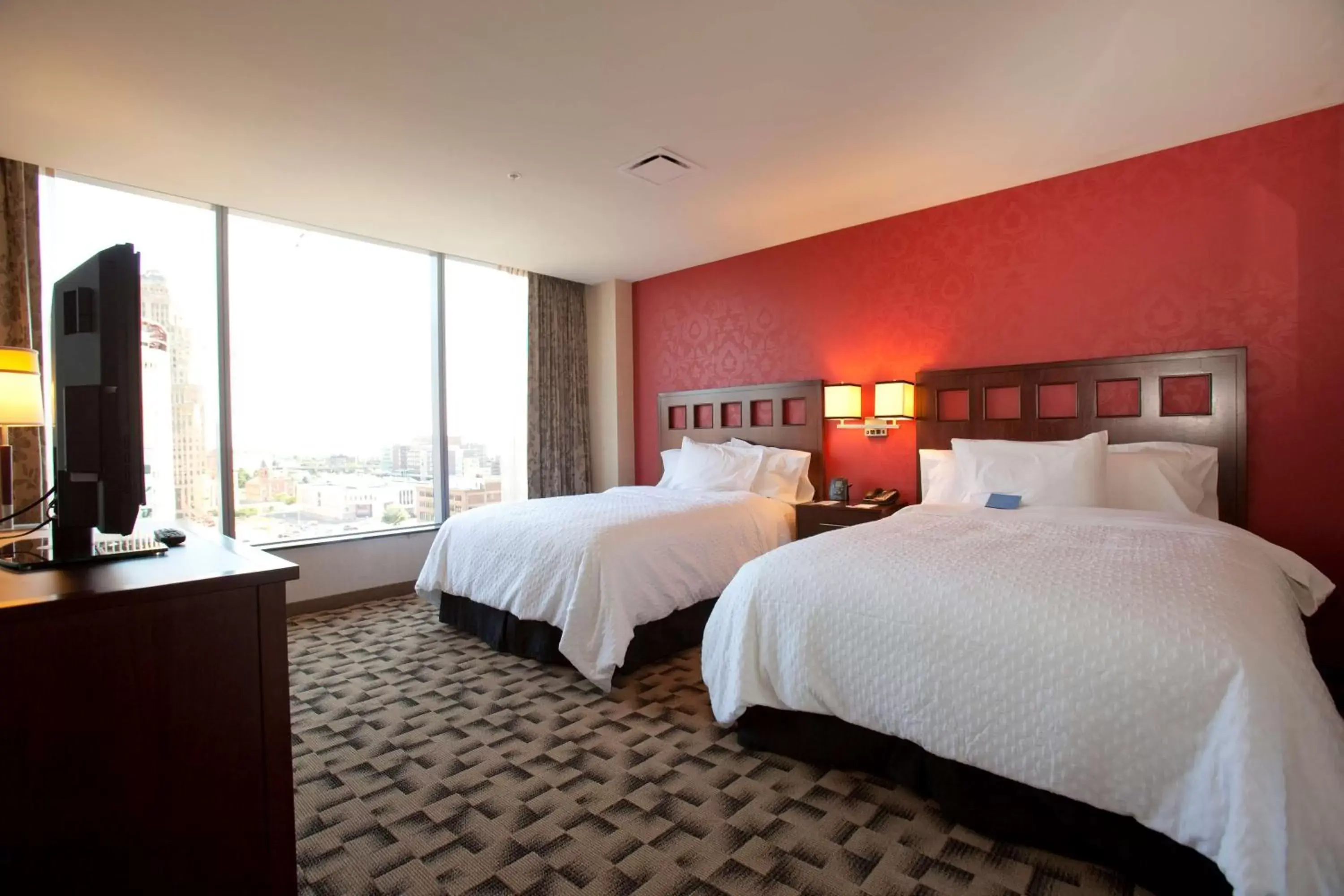 Queen Suite with Two Queen Beds - Allergy Friendly in Embassy Suites Buffalo Queen Suite with Two Queen Beds - Allergy Friendly in Embassy Suites Buffalo