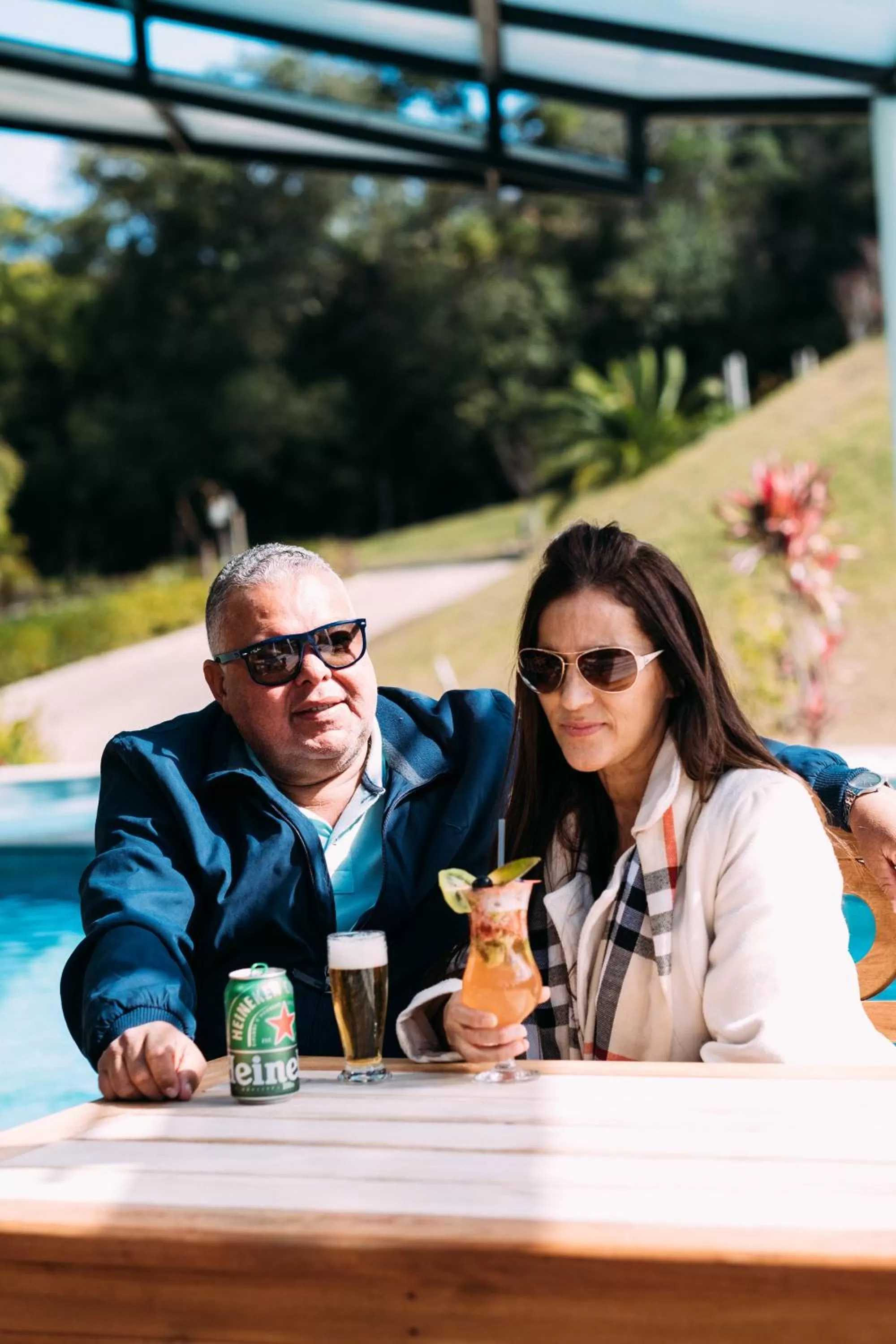 People in Pousada Trem Chic