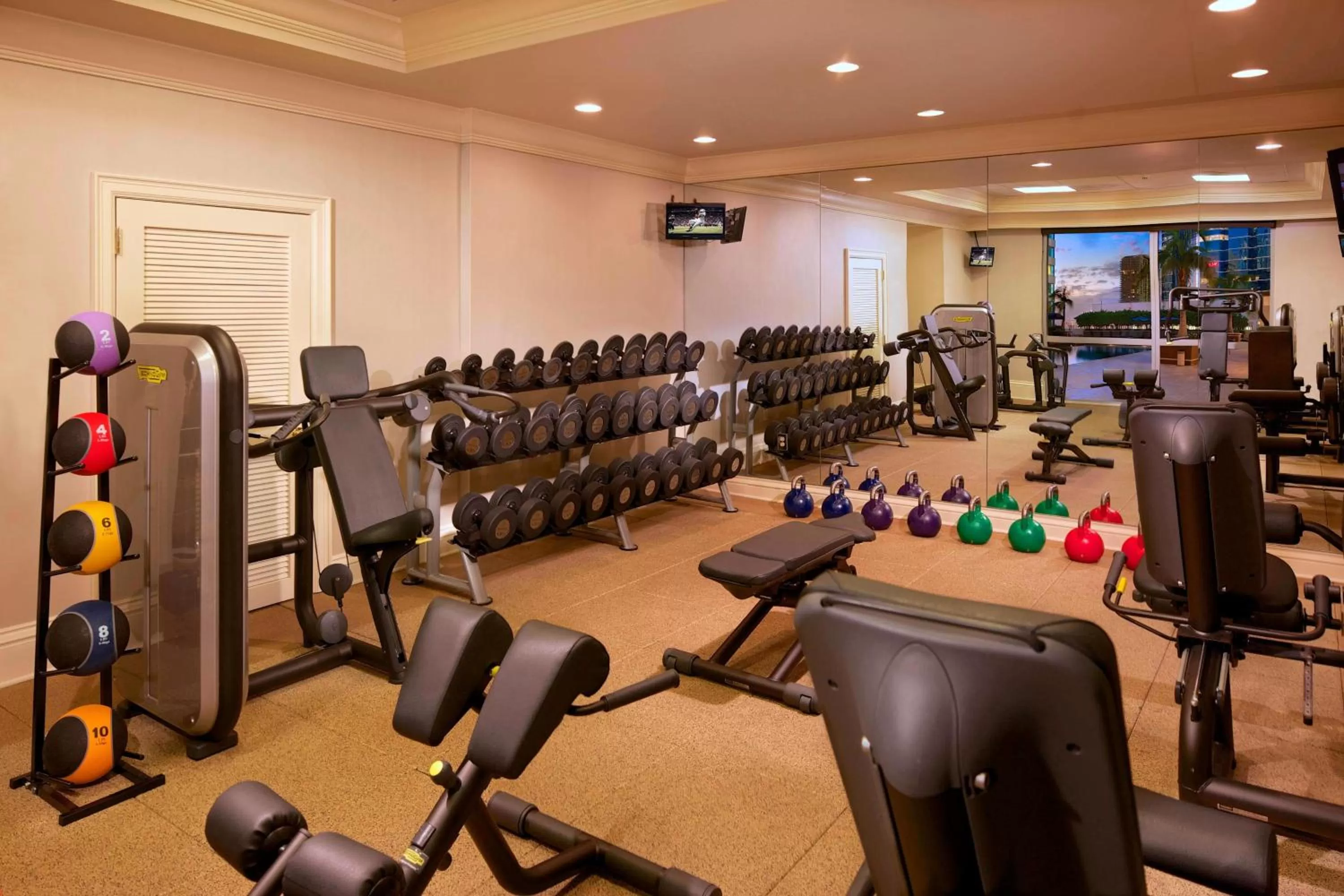 Fitness centre/facilities in JW Marriott Miami