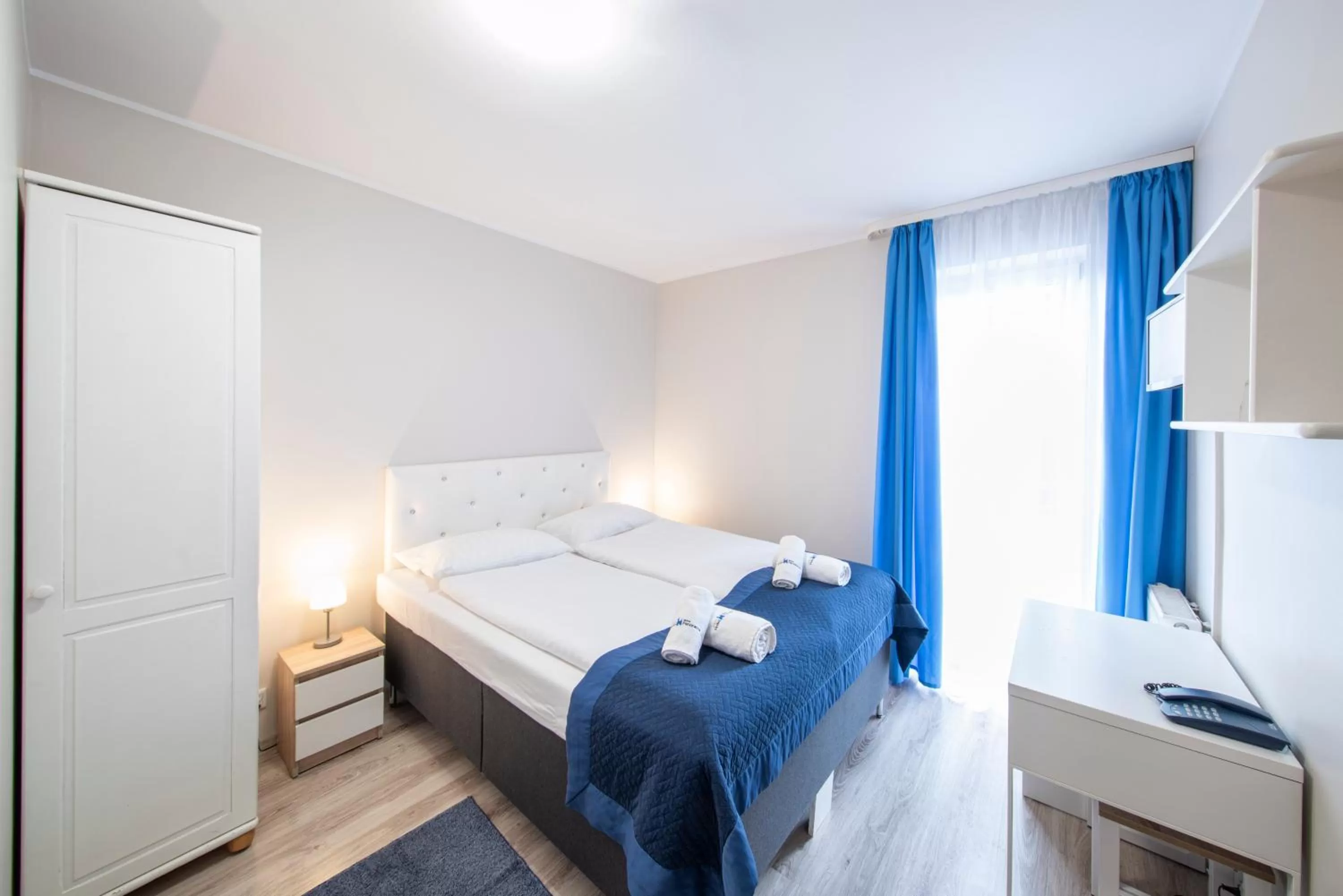 Bed in Hotel Nowa Panorama