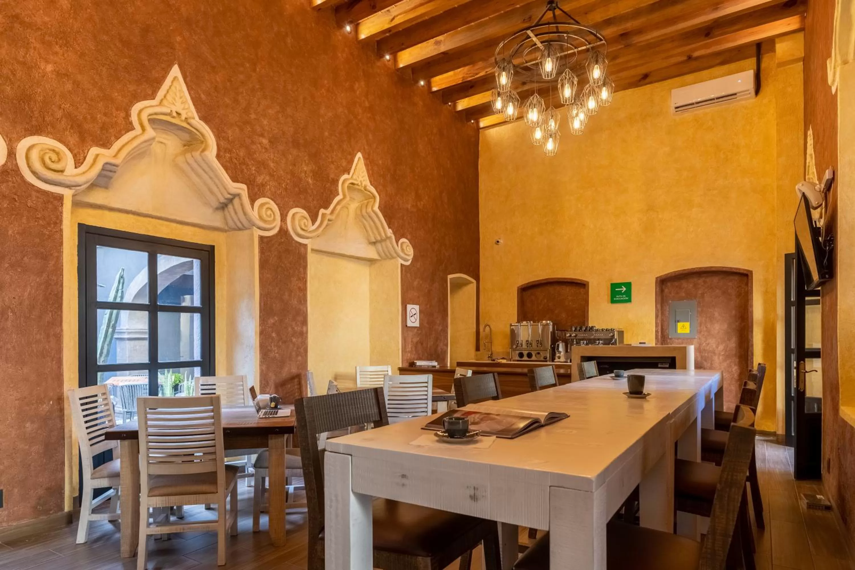 Seating area in Hotel Patio Santiago