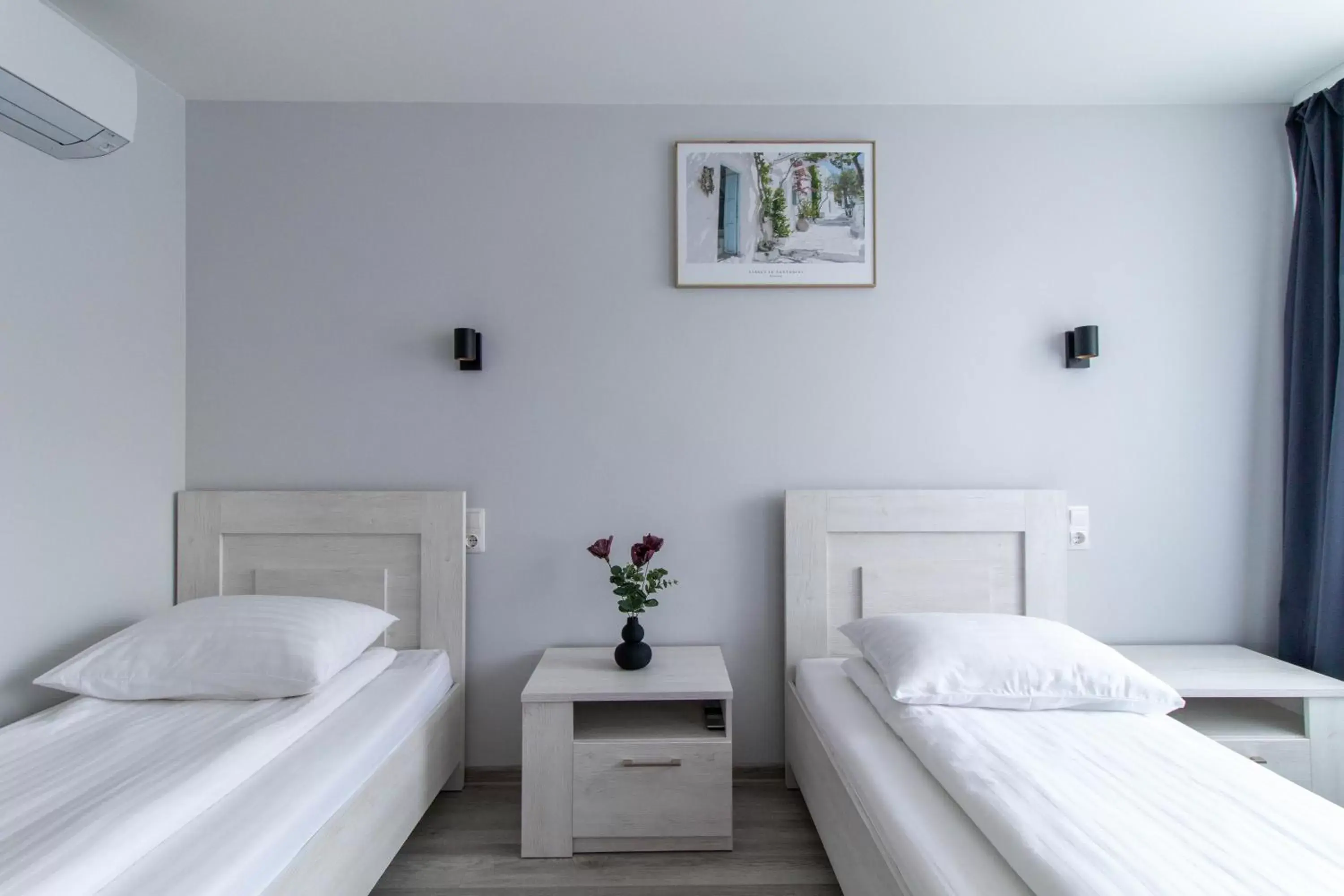 Twin Room with Shower in Dzukija Hotel Twin Room with Shower in Dzukija Hotel