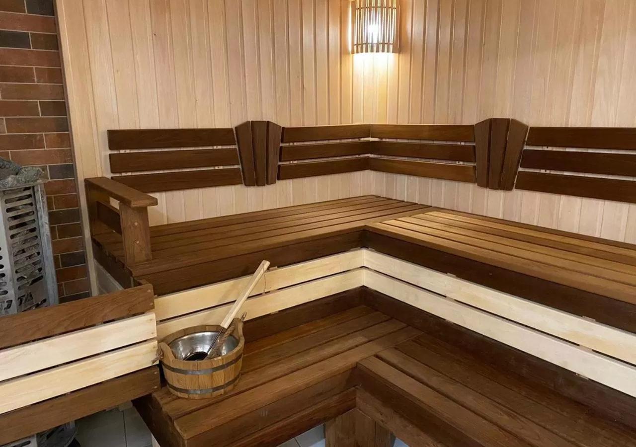 Sauna in Boutique Hotel Kaspi